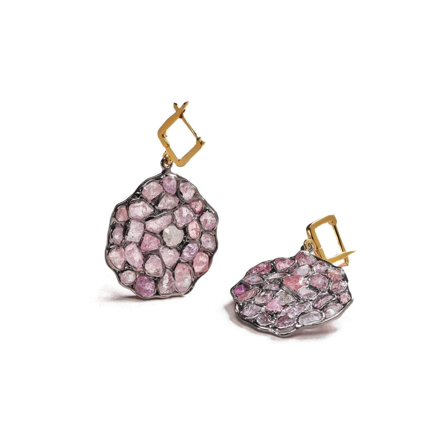 Zenita Spinel Earrings (Black Rhodium) GERMAN KABIRSKI