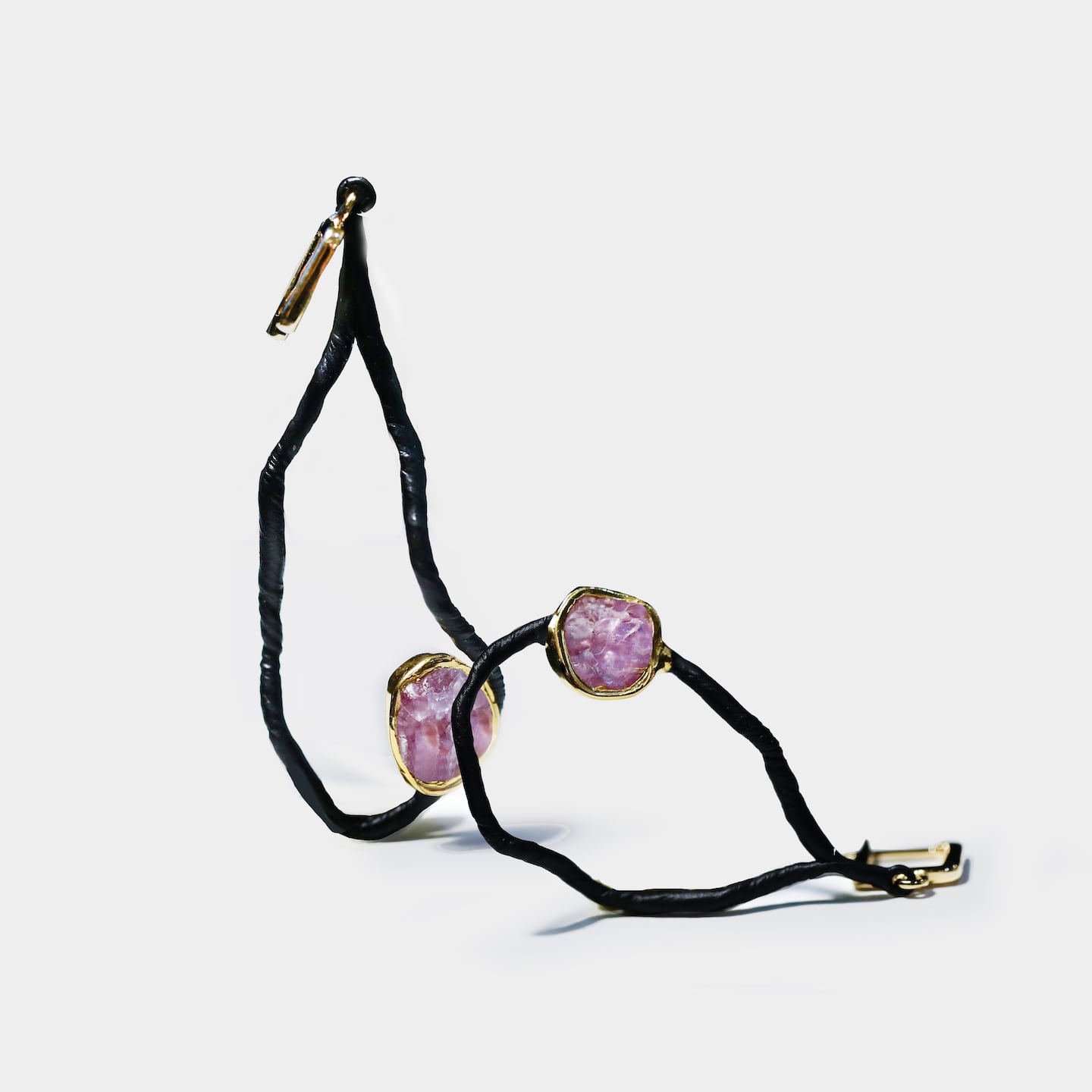 Jazin Spinel Rough Earrings GERMAN KABIRSKI