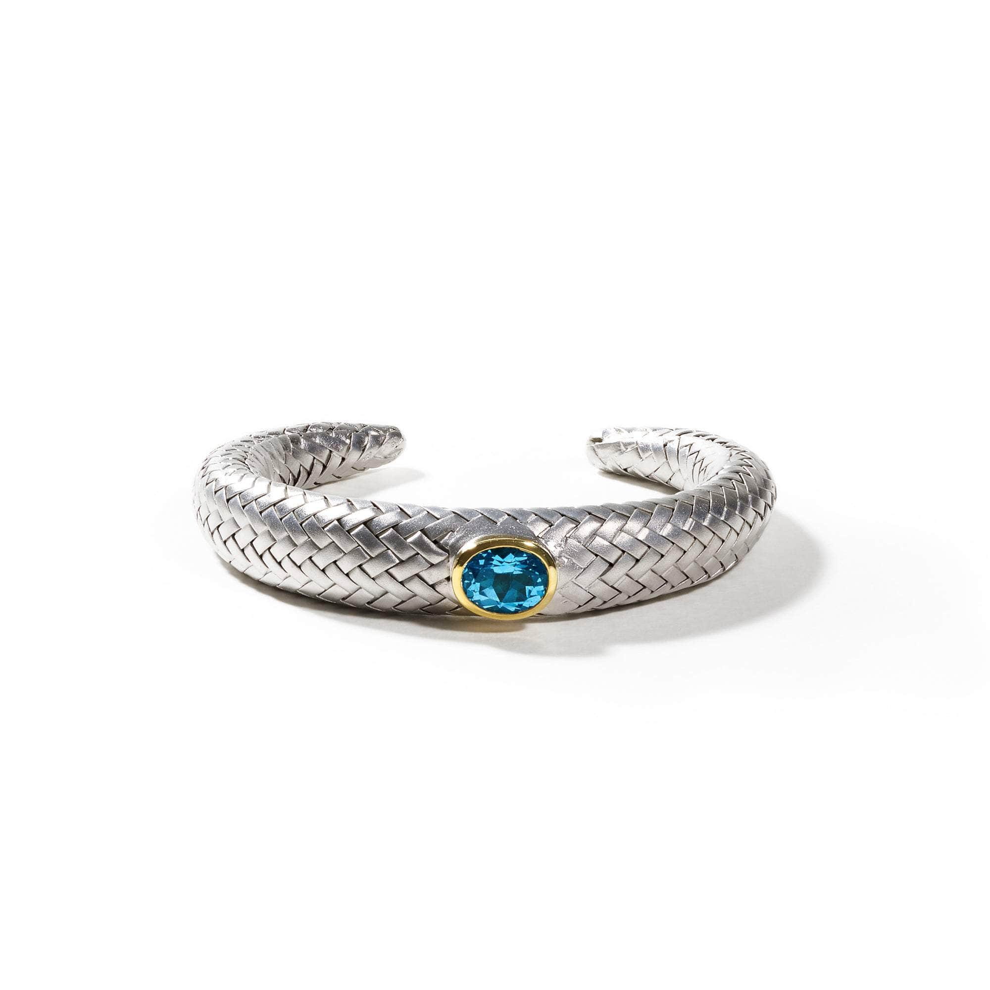 Audim Blue Topaz Bangle GERMAN KABIRSKI