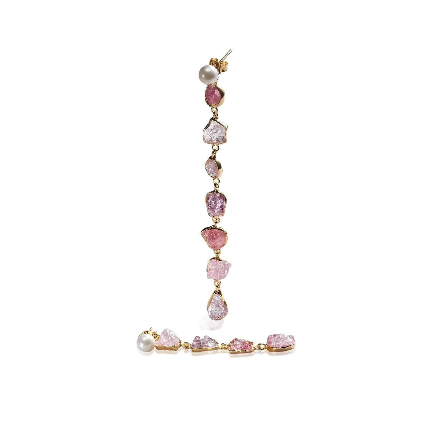 Syzygy Large Spinel Earrings (Pin&Pearl) GERMAN KABIRSKI