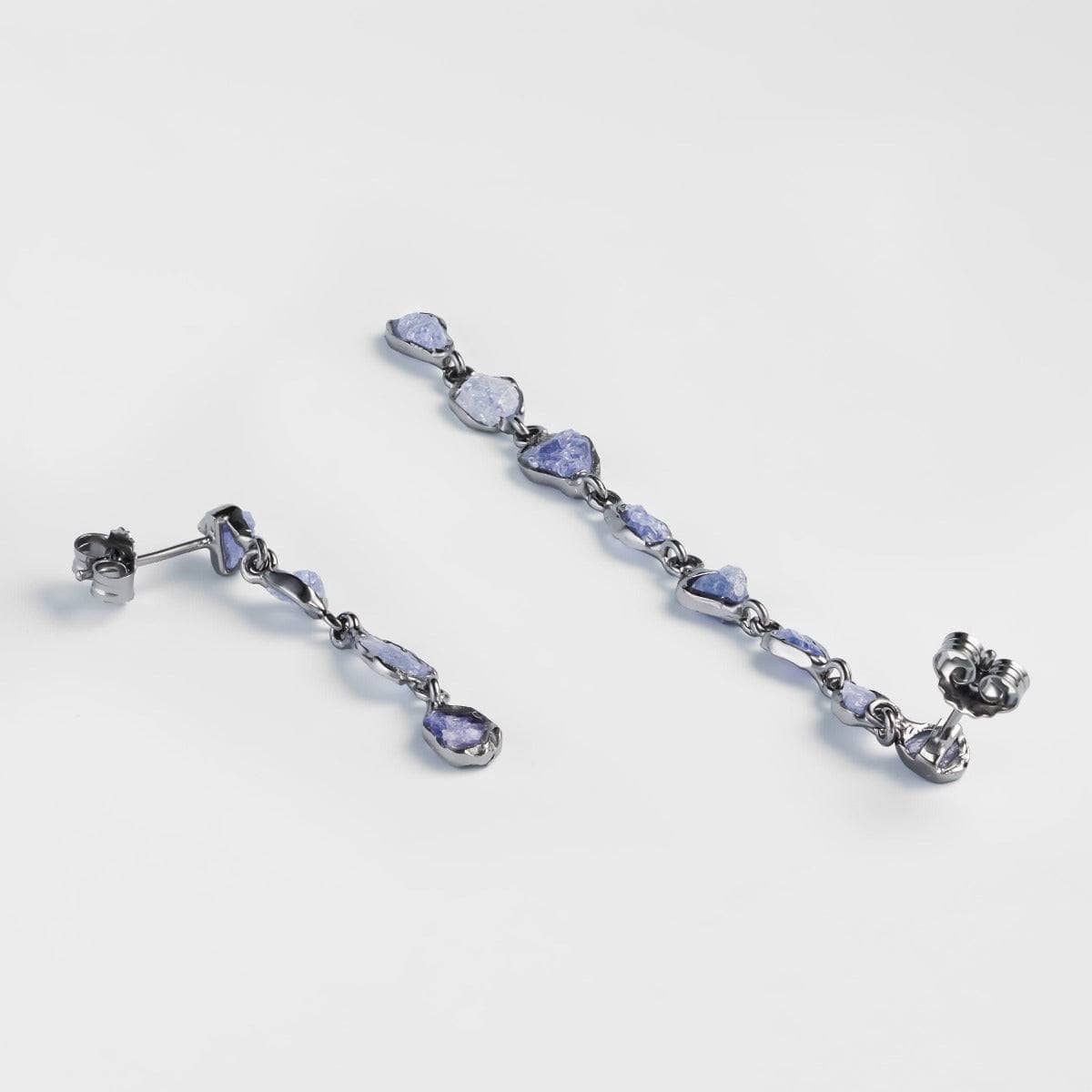 Arista Tanzanite Earrings (Pin&Stones) GERMAN KABIRSKI