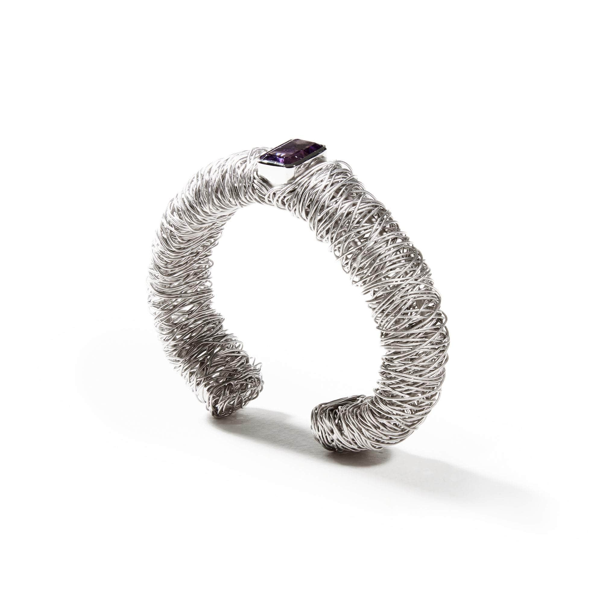 Cleo Amethyst Bangle GERMAN KABIRSKI