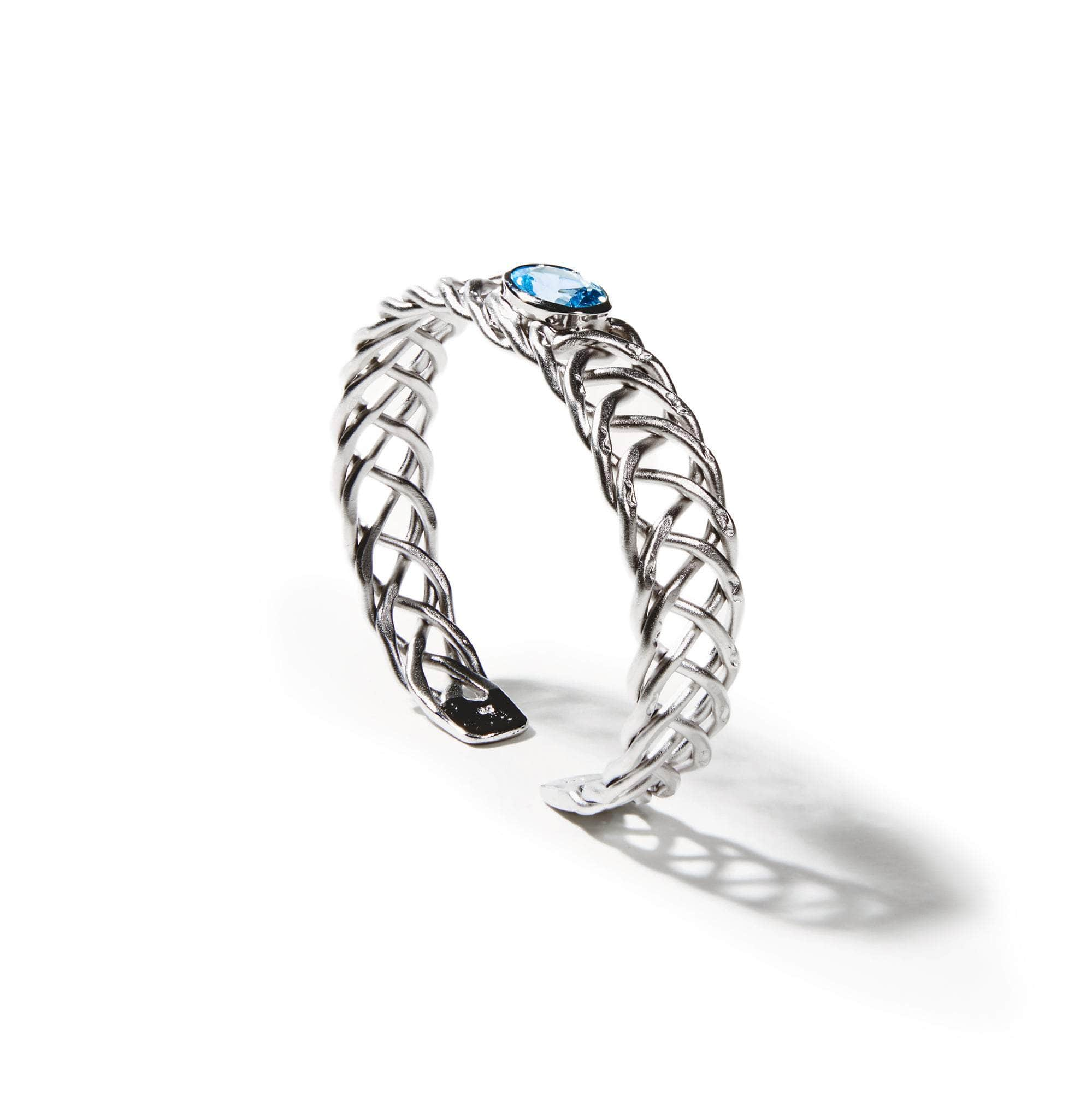 Cyrl Swiss Blue Topaz Bangle GERMAN KABIRSKI