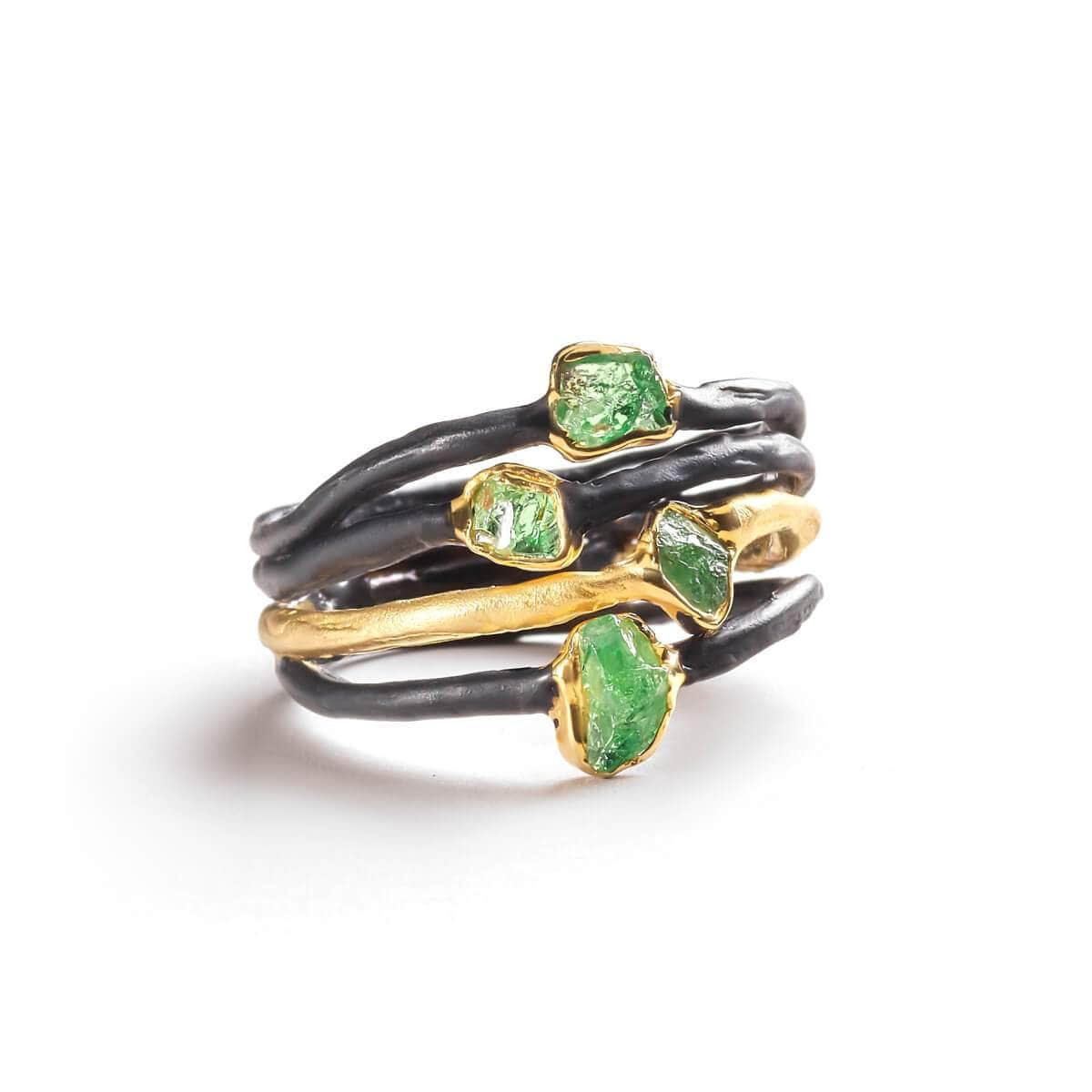 Idina Tsavorite Ring GERMAN KABIRSKI