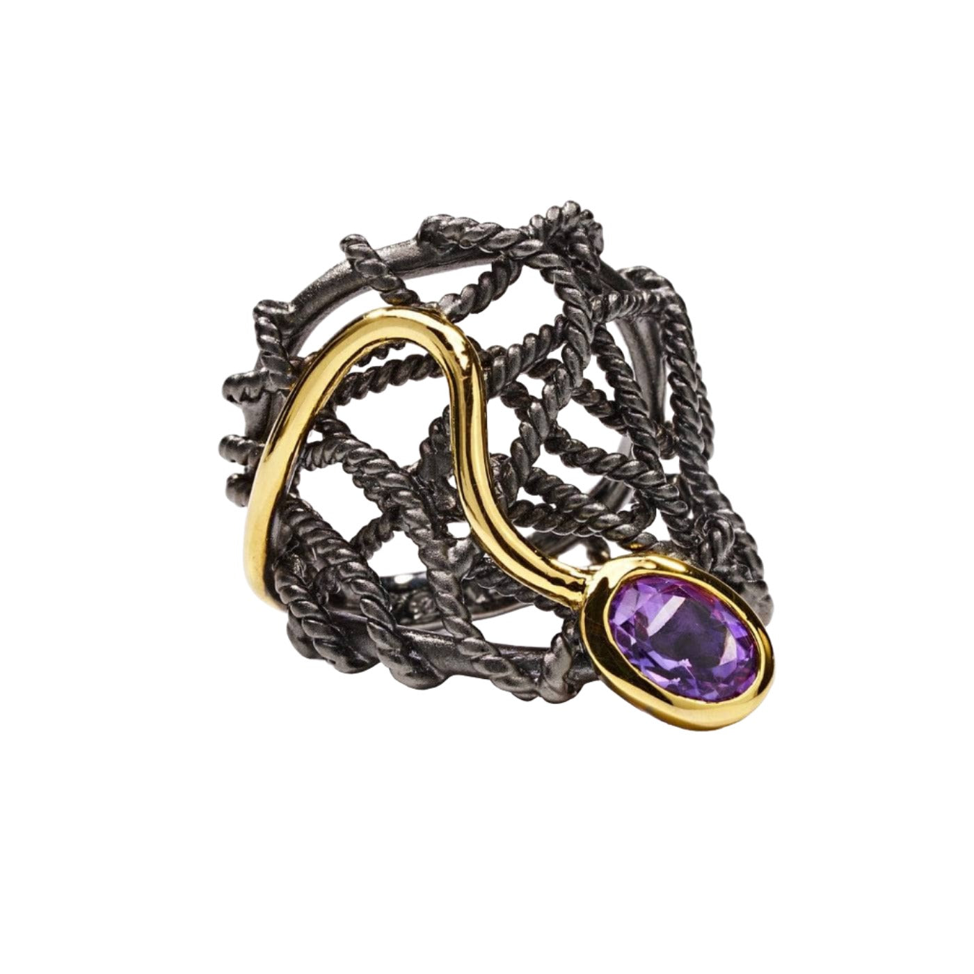 Idona Amethyst Ring GERMAN KABIRSKI