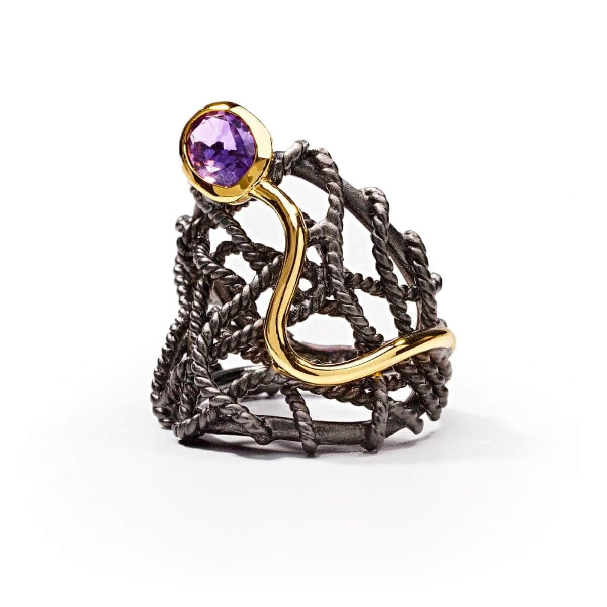 Idona Amethyst Ring GERMAN KABIRSKI