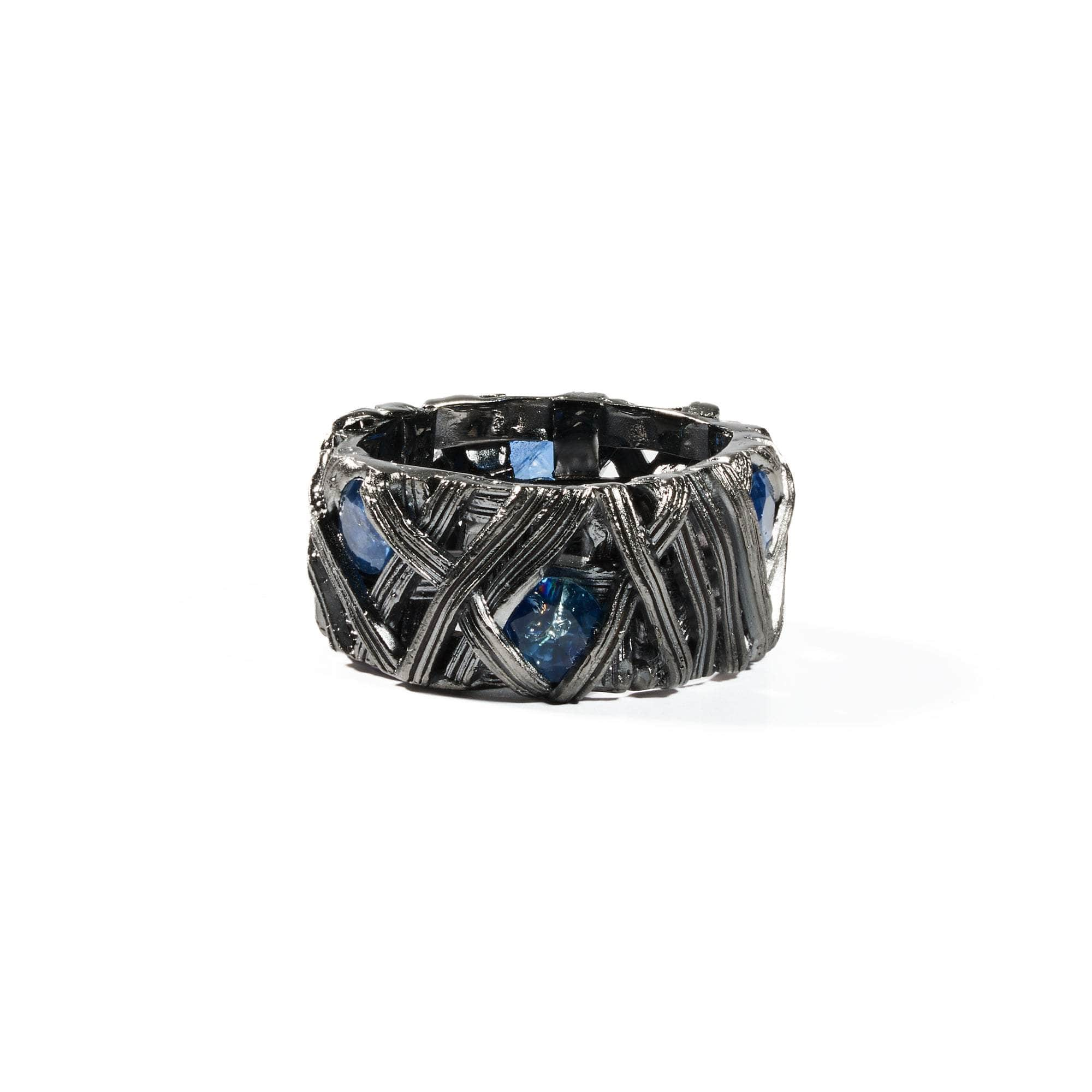 Idoo Blue Sapphire Ring GERMAN KABIRSKI