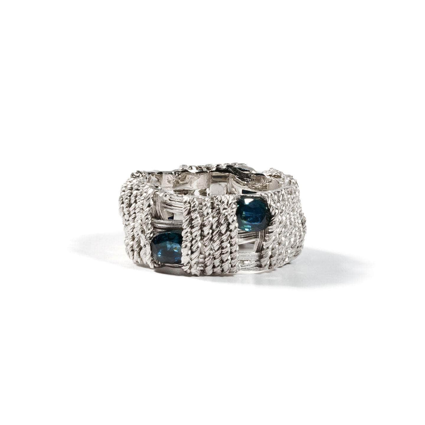 Ioni Blue Sapphire Ring GERMAN KABIRSKI