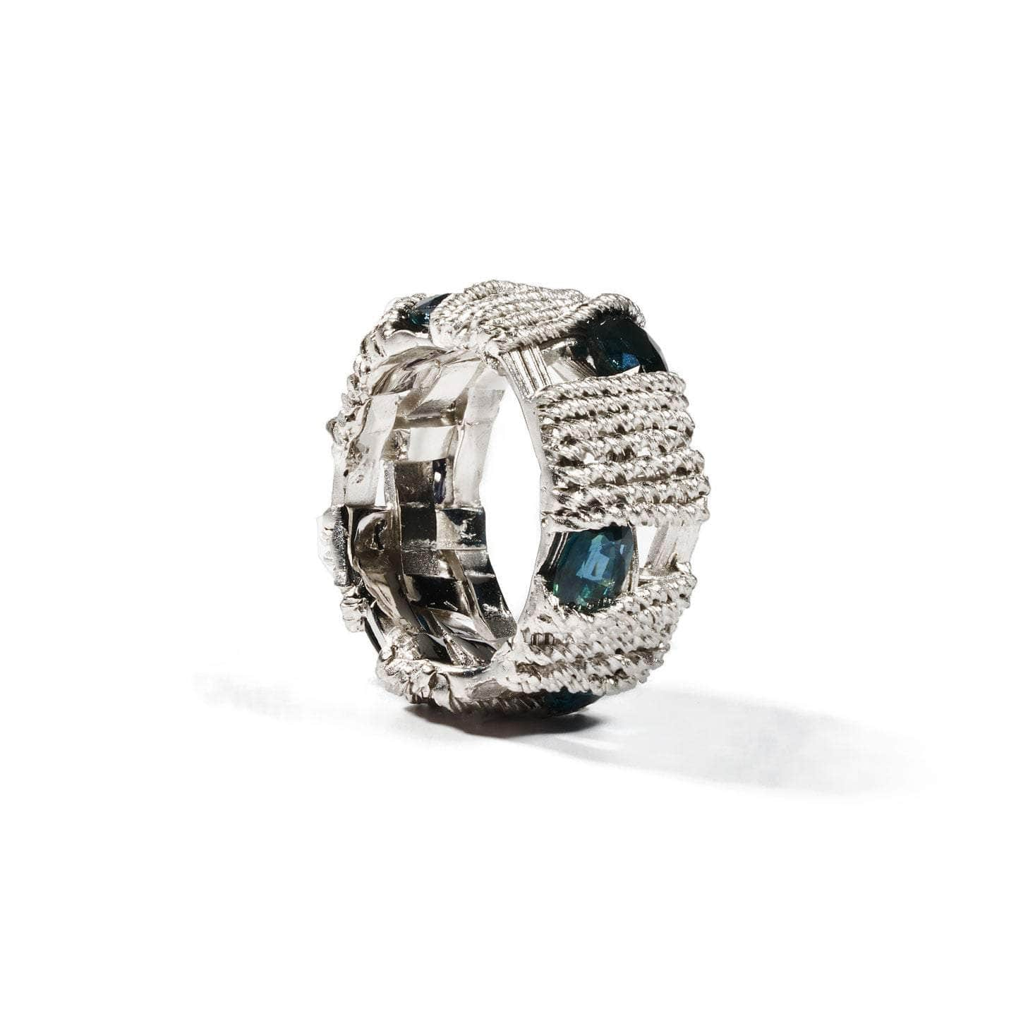 Ioni Blue Sapphire Ring GERMAN KABIRSKI