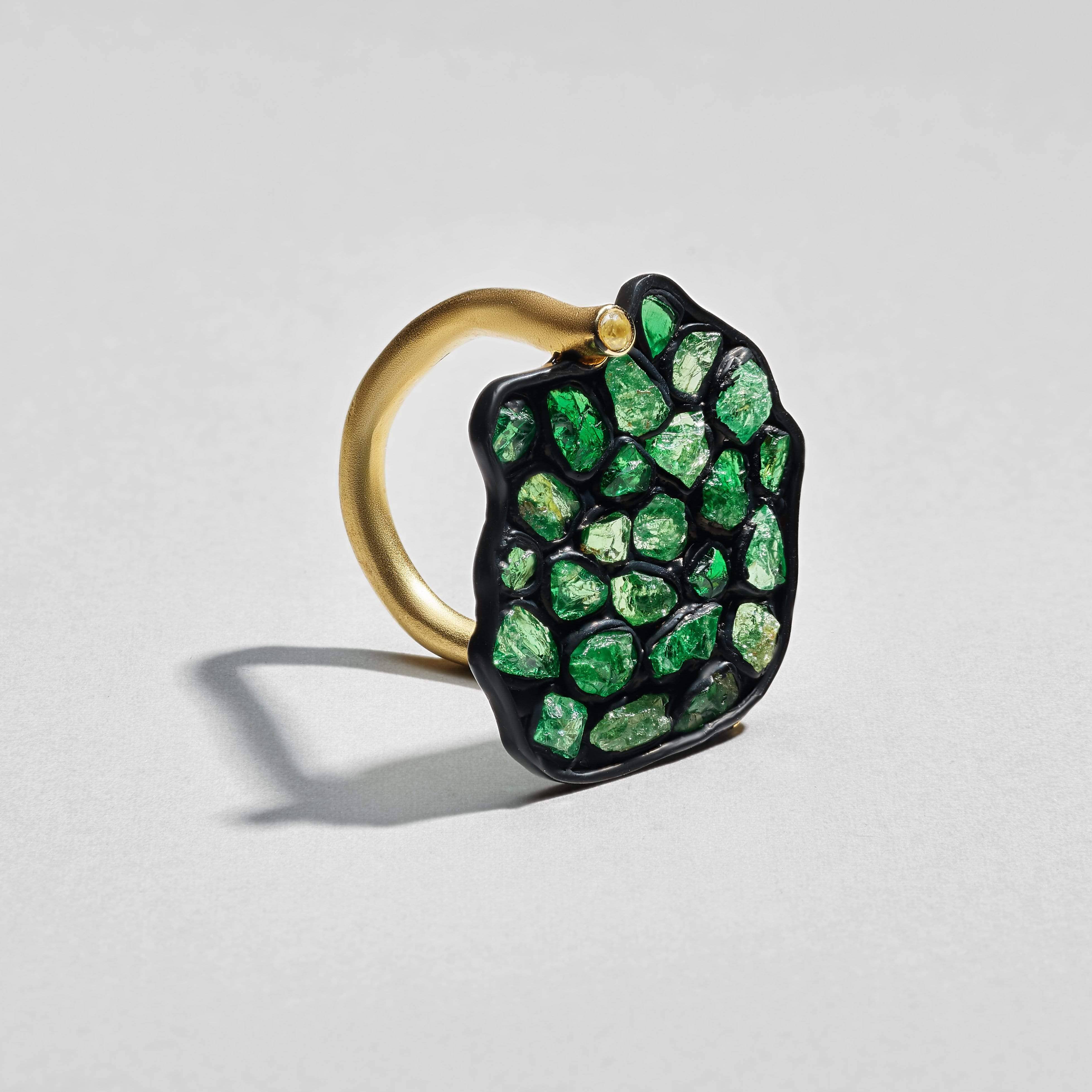 Ismene Tsavorite Ring GERMAN KABIRSKI