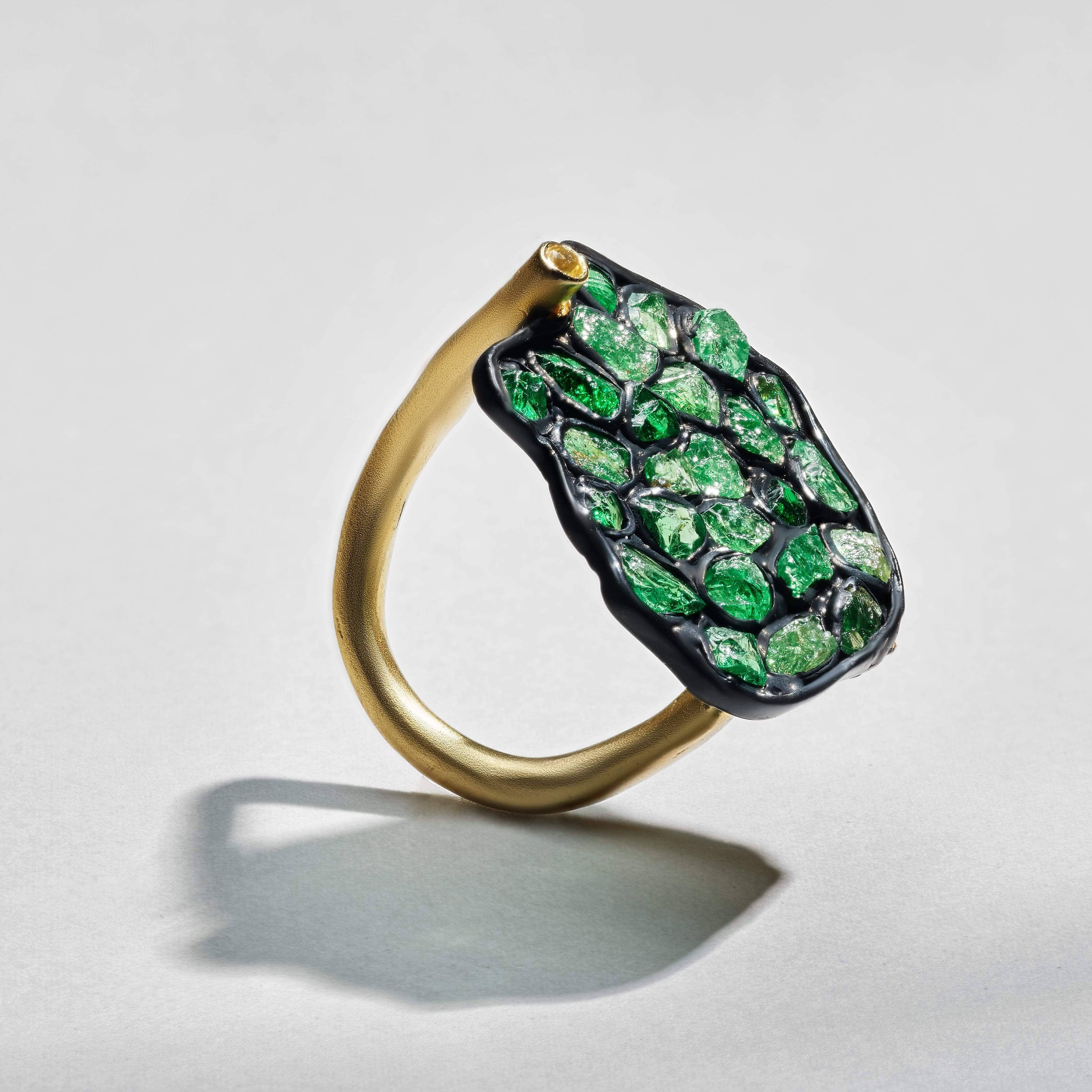 Ismene Tsavorite Ring GERMAN KABIRSKI