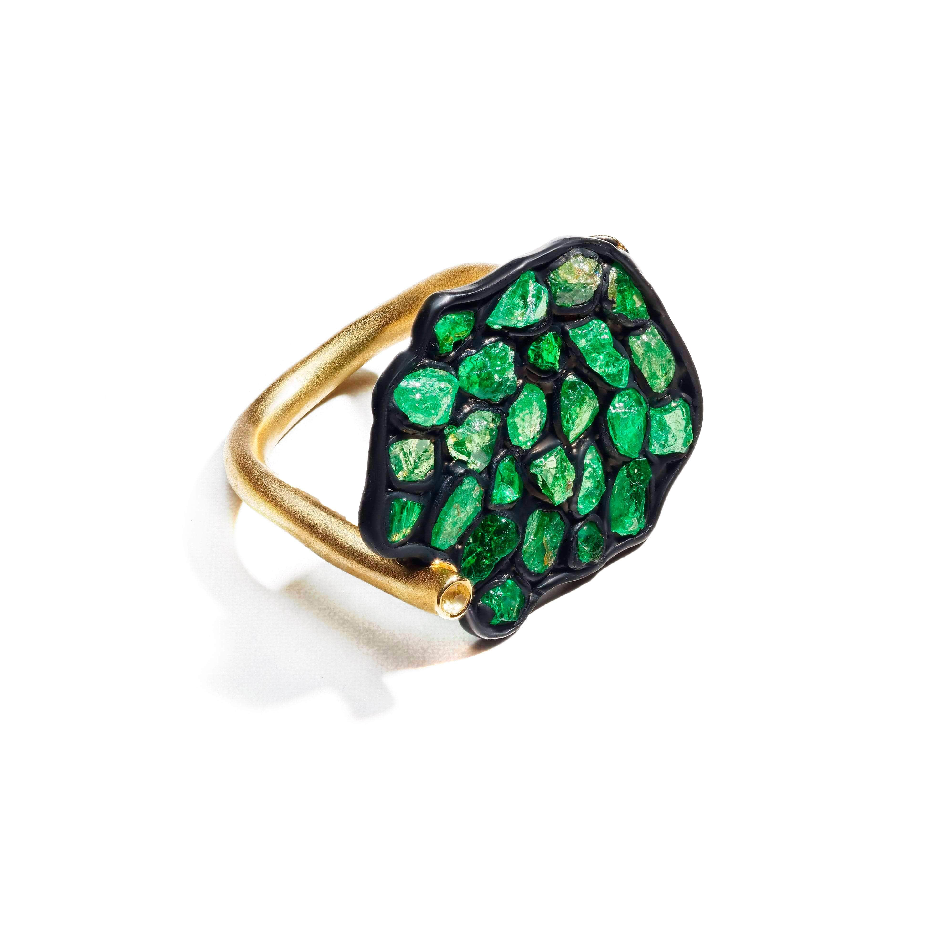 Ismene Tsavorite Ring GERMAN KABIRSKI