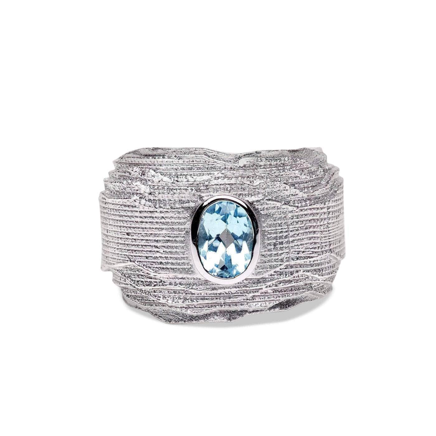 Glacia Blue Topaz Ring GERMAN KABIRSKI