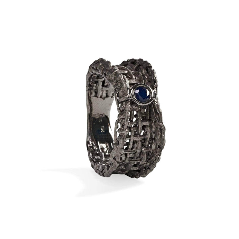 Ring Oren Blue Sapphire Ring Oren Blue Sapphire Ring, Ring by GERMAN KABIRSKI