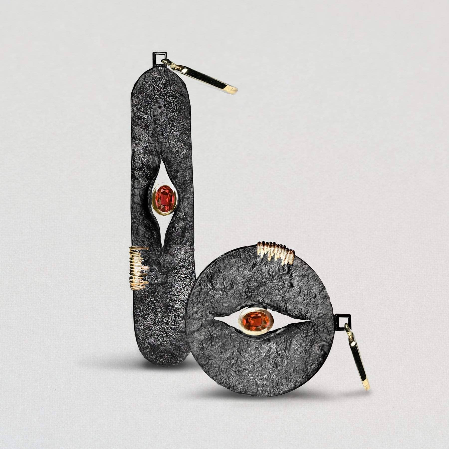 Visus Garnet Earrings GERMAN KABIRSKI