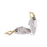 Earrings silver/gold Fligelli Blue Sapphire Earrings Fligelli Blue Sapphire Earrings, Earrings by GERMAN KABIRSKI