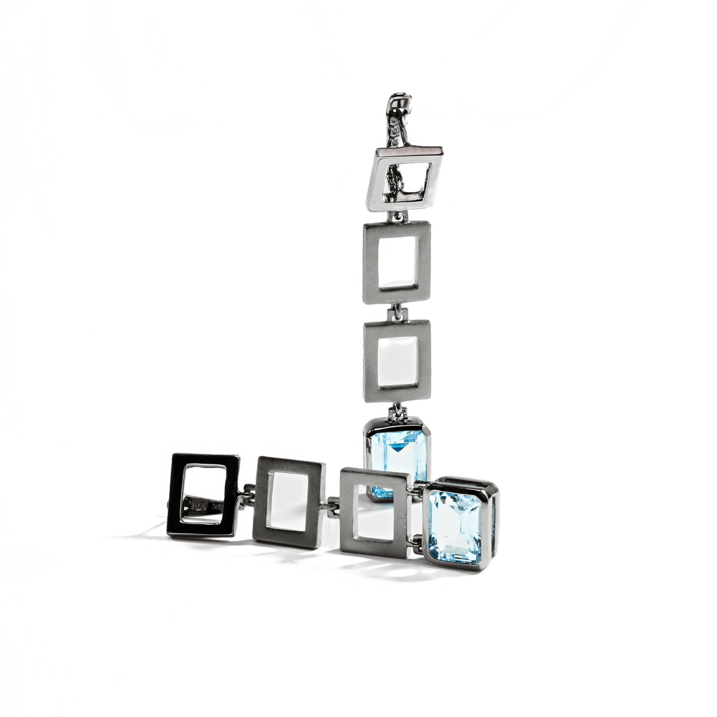 Kierkant Blue Topaz Earrings GERMAN KABIRSKI