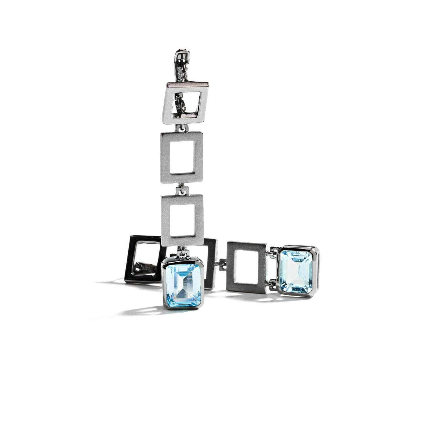 Kierkant Blue Topaz Earrings GERMAN KABIRSKI