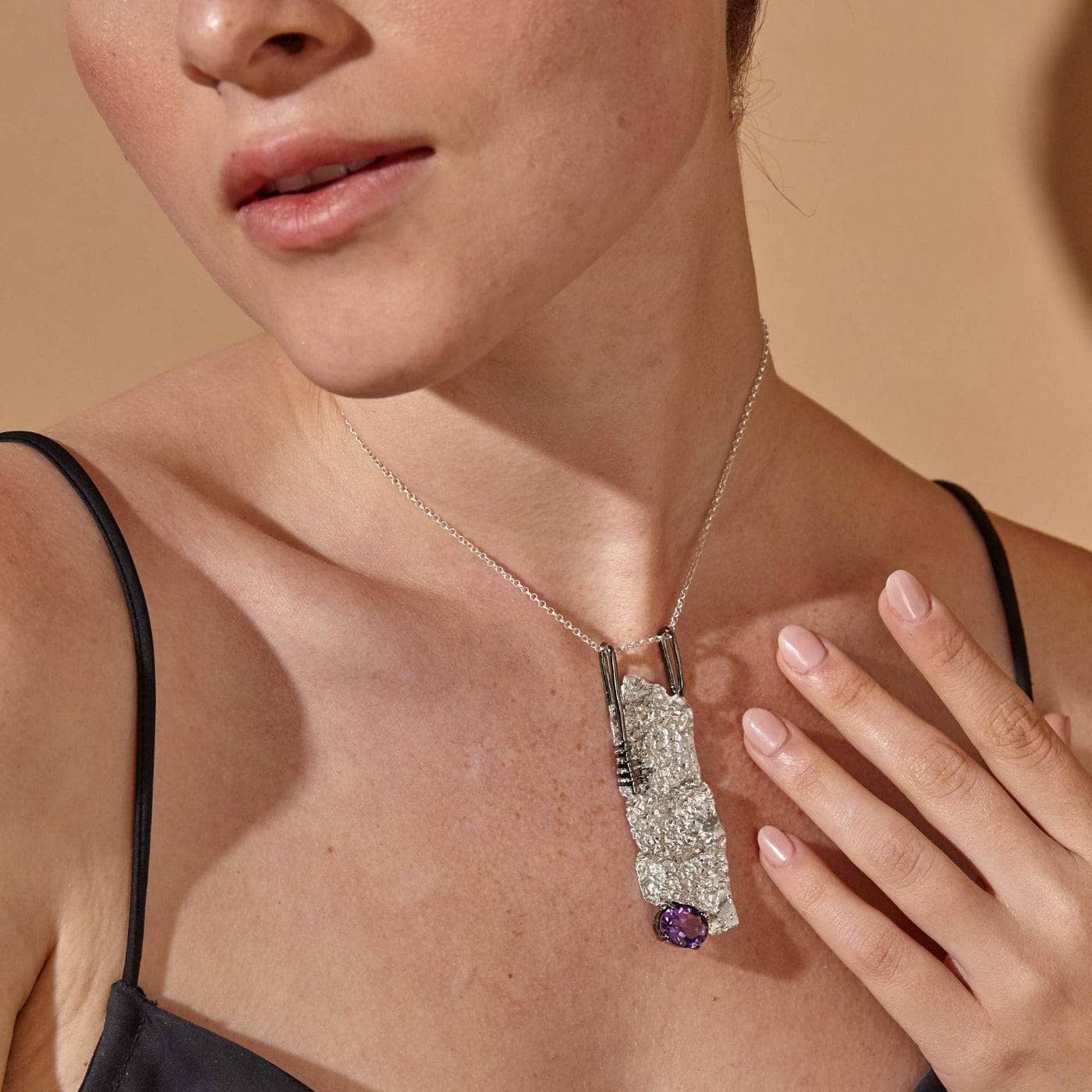 Sura Amethyst Pendant GERMAN KABIRSKI