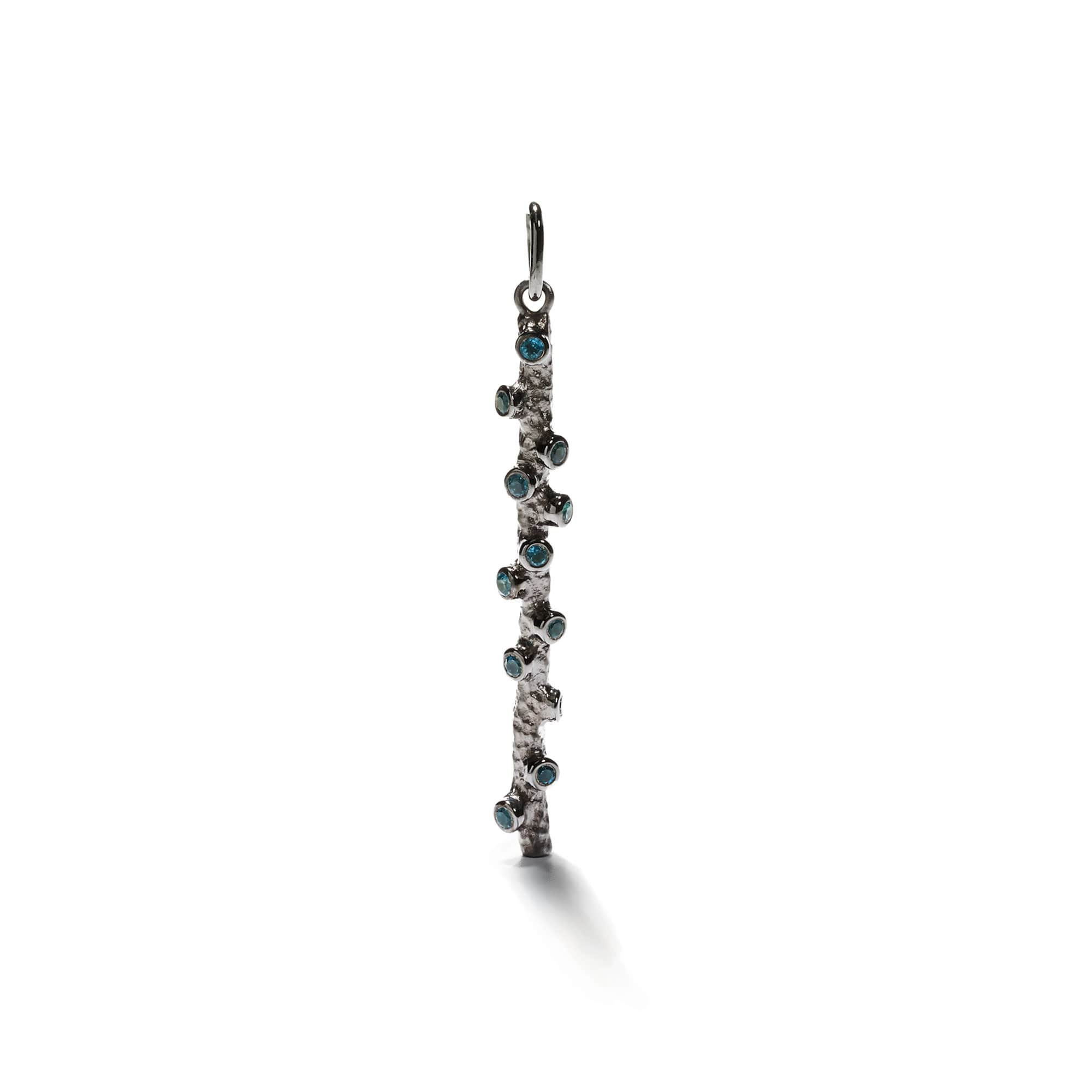 Akhta London Blue Topaz Pendant GERMAN KABIRSKI