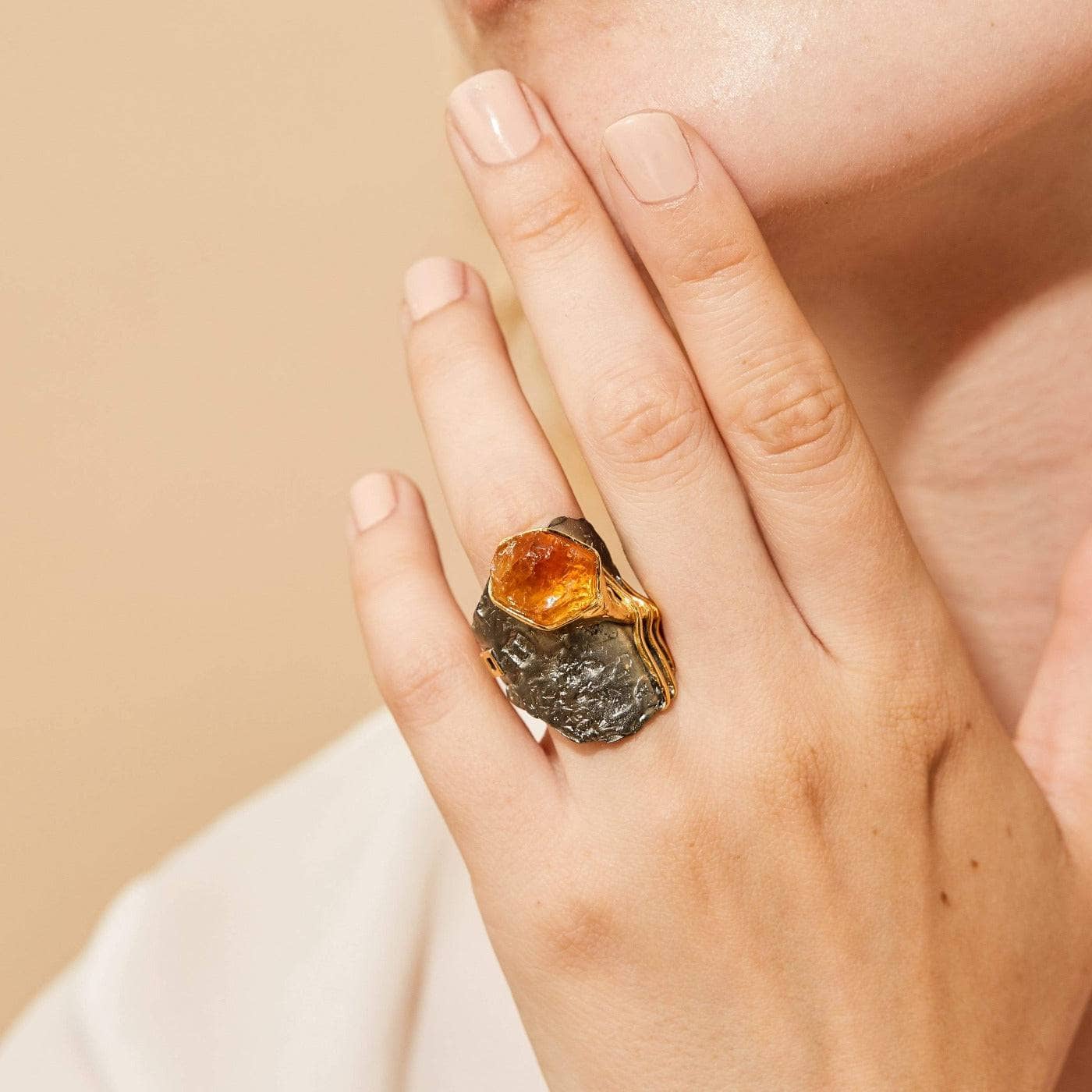 Kariel Citrine Ring GERMAN KABIRSKI