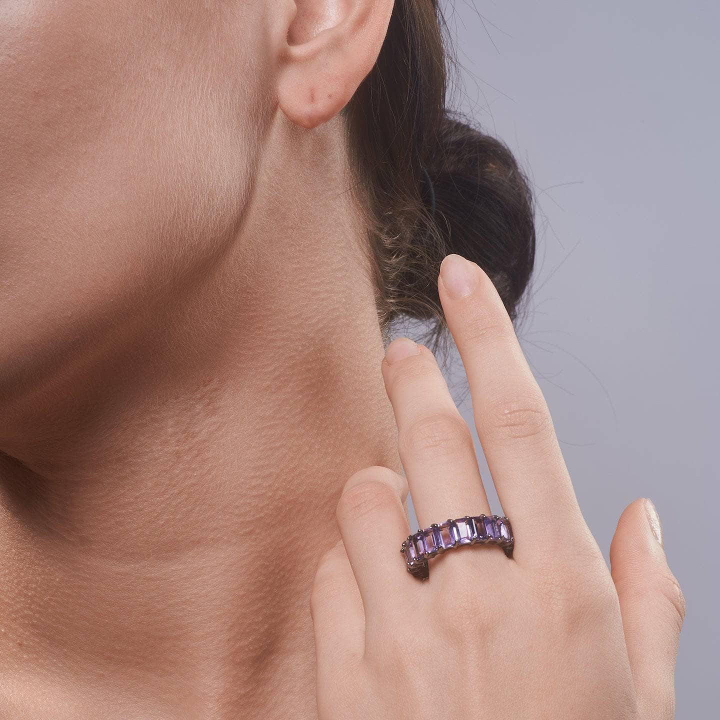 Kona Amethyst Ring GERMAN KABIRSKI