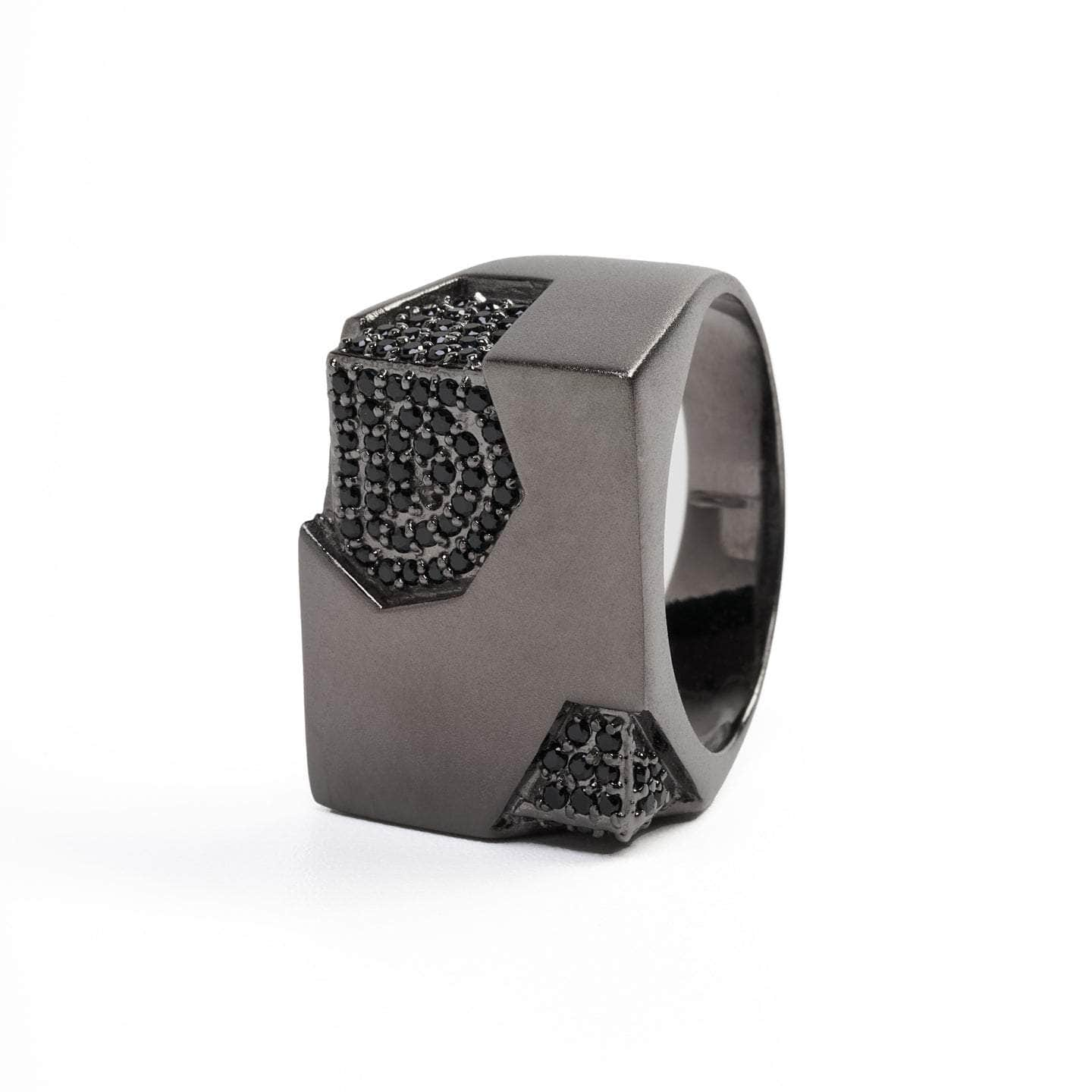 Lainn Black Spinel Ring GERMAN KABIRSKI