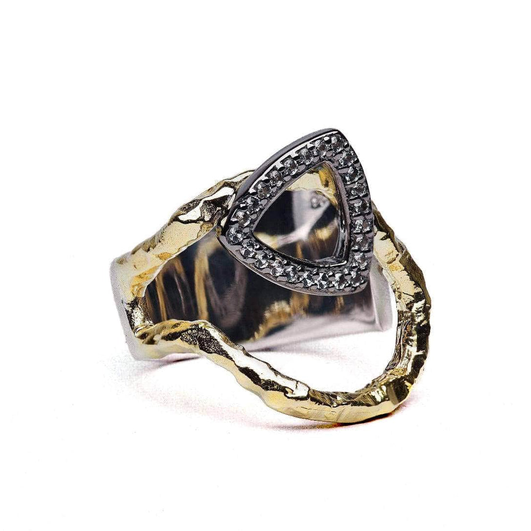 Laufeia White Topaz Ring GERMAN KABIRSKI