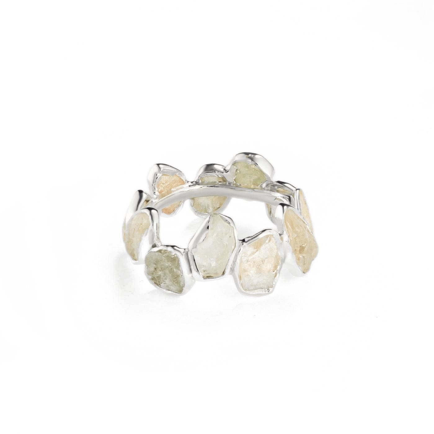 Livia Chrysoberyl Ring (White Rhodium) GERMAN KABIRSKI