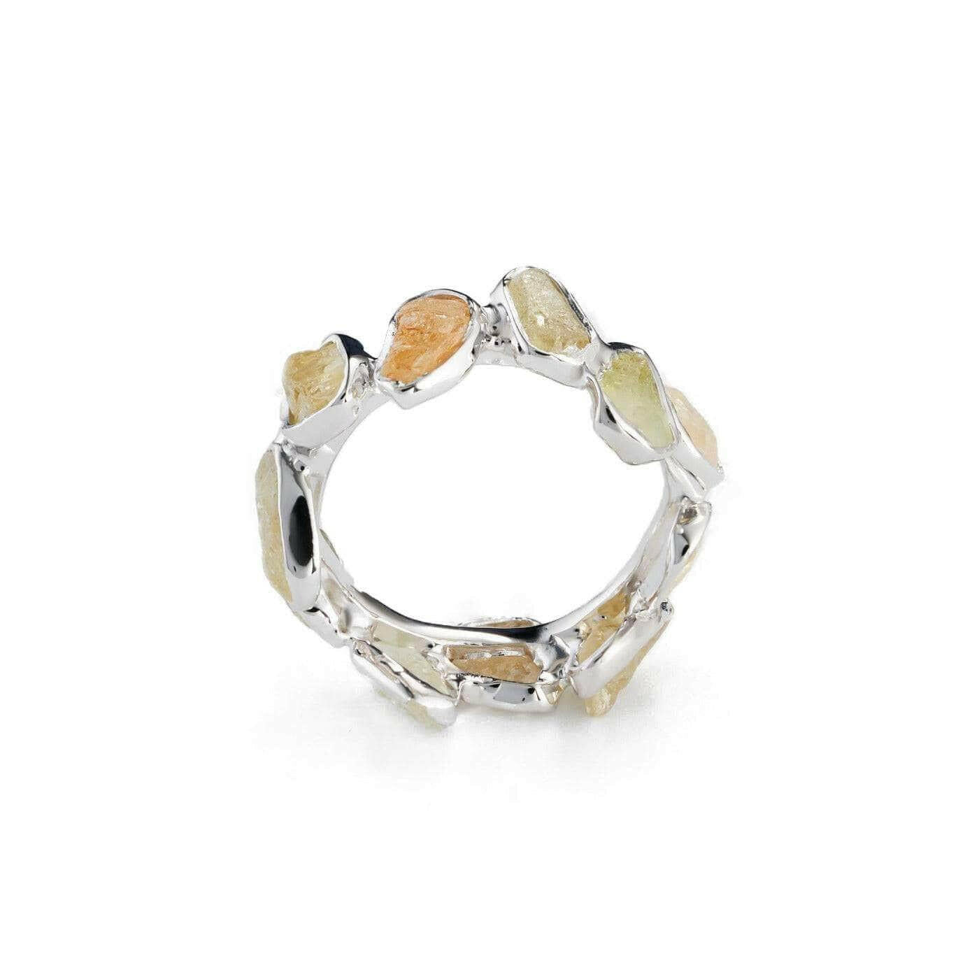 Livia Chrysoberyl Ring (White Rhodium) GERMAN KABIRSKI