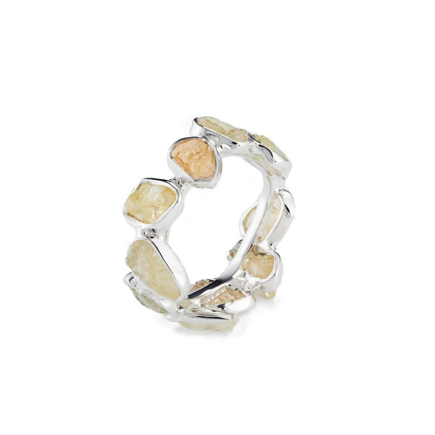 Livia Chrysoberyl Ring (White Rhodium) GERMAN KABIRSKI