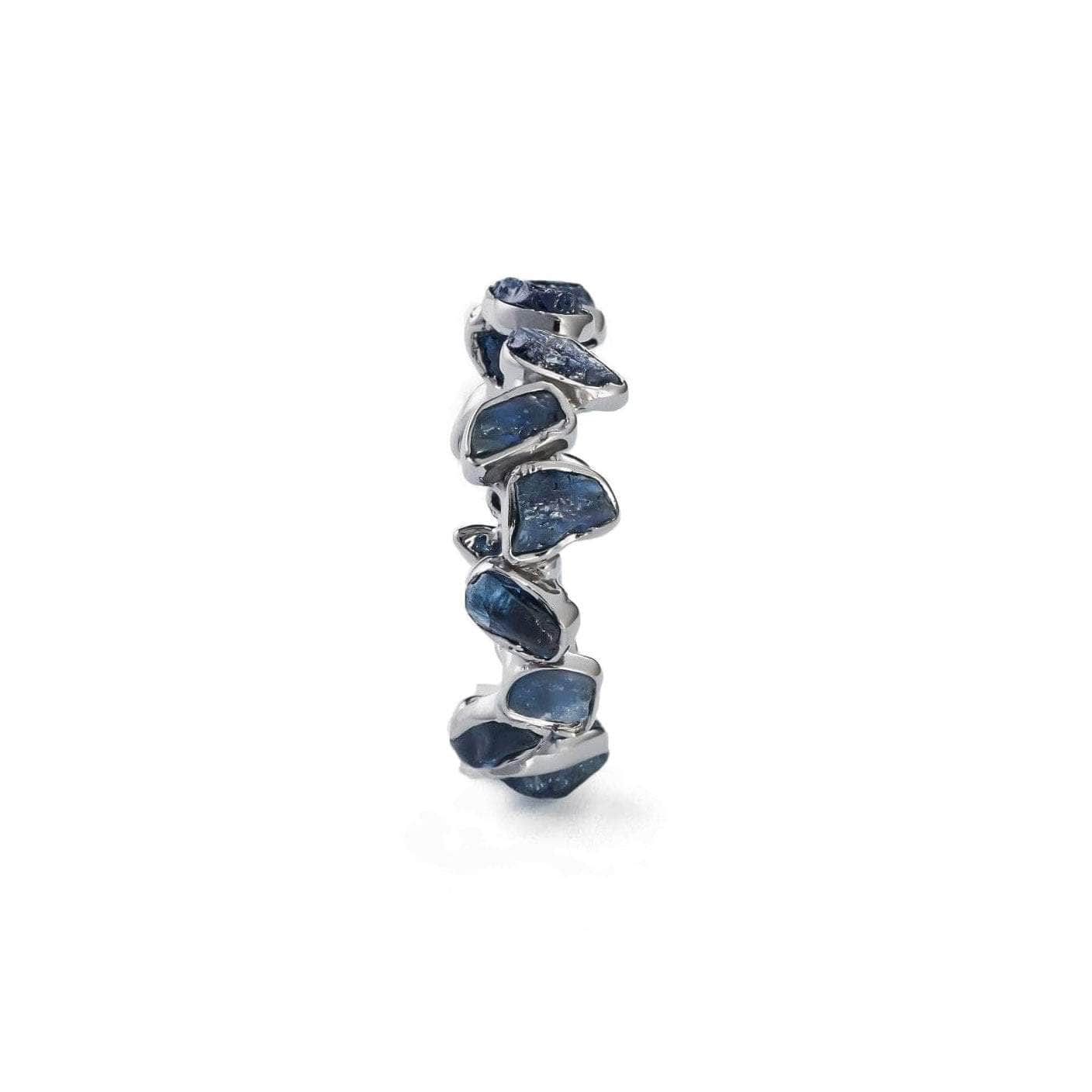 Livia Sapphire Ring (Black Rhodium) GERMAN KABIRSKI