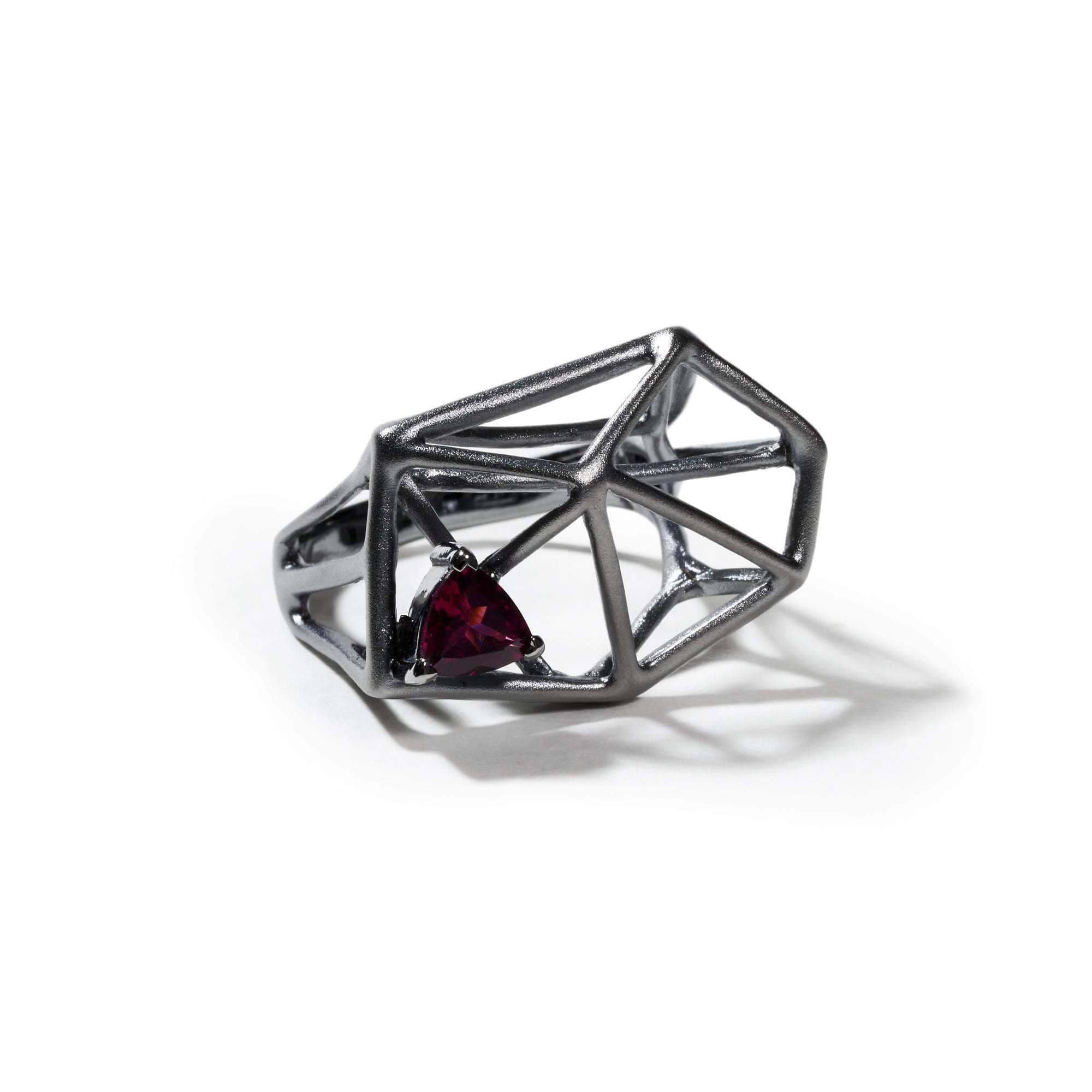 Lunio Rhodolite Ring GERMAN KABIRSKI