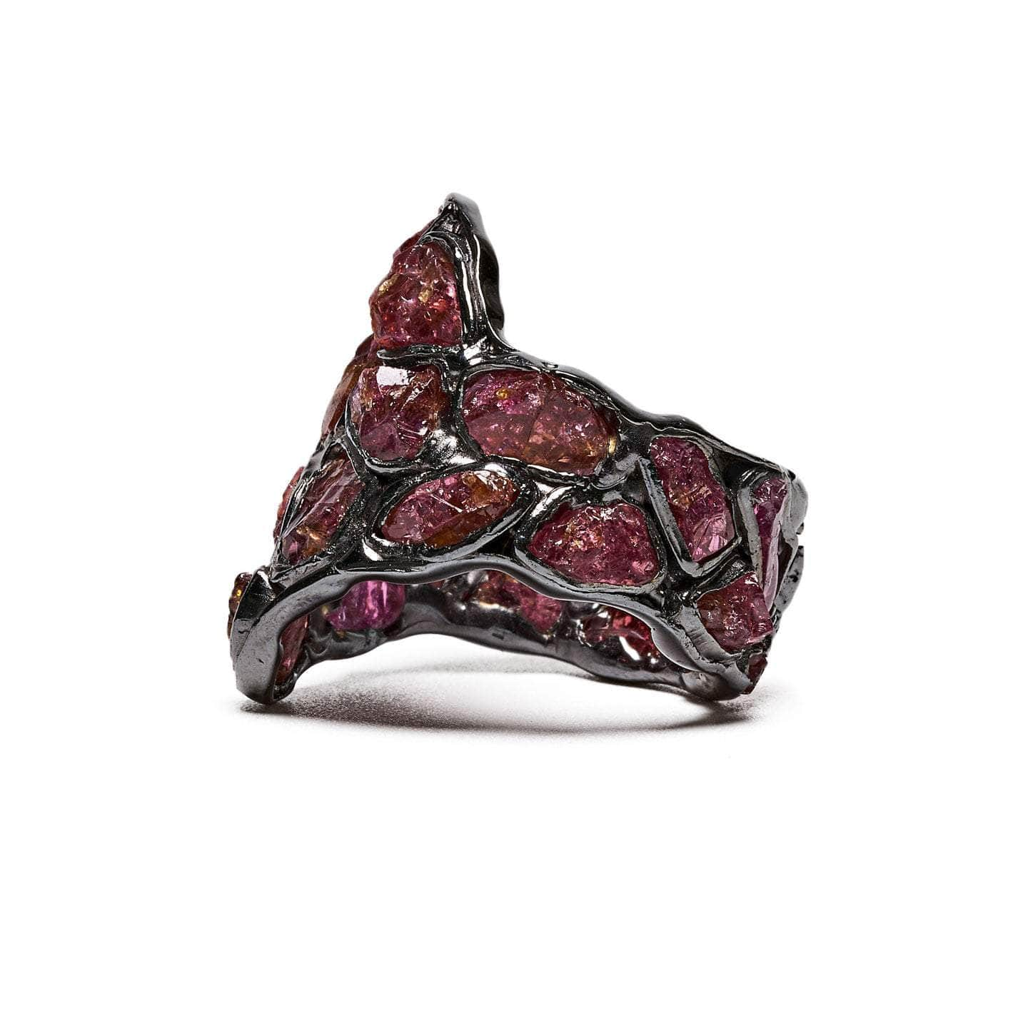 Marica Pink Garnet Ring GERMAN KABIRSKI