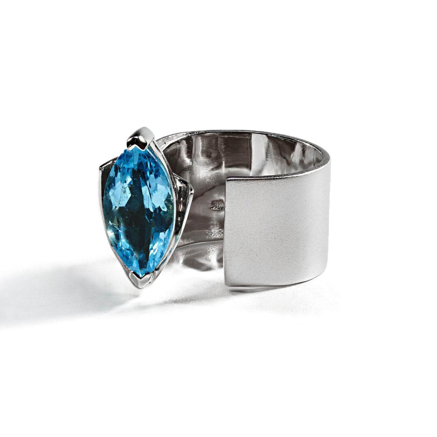 Markiz Blue Topaz Ring GERMAN KABIRSKI