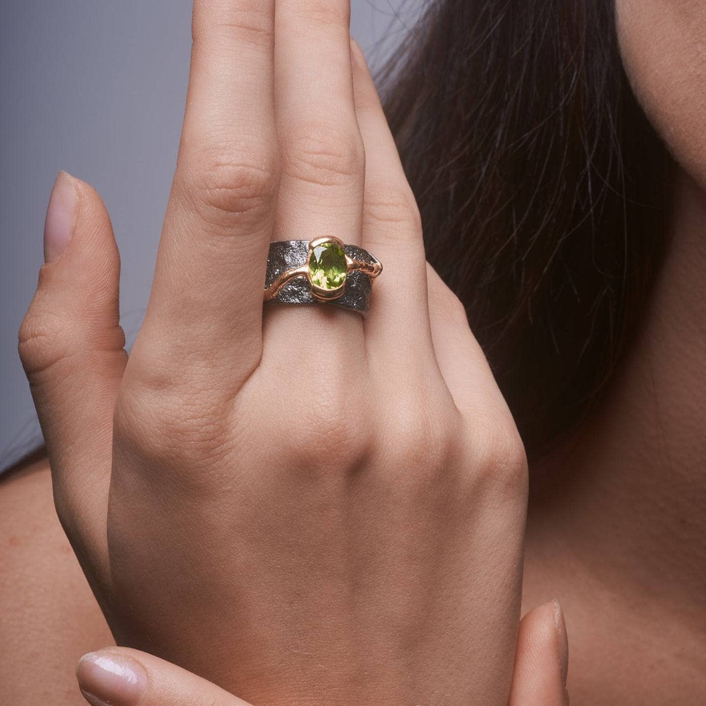 Mera Peridot Ring GERMAN KABIRSKI