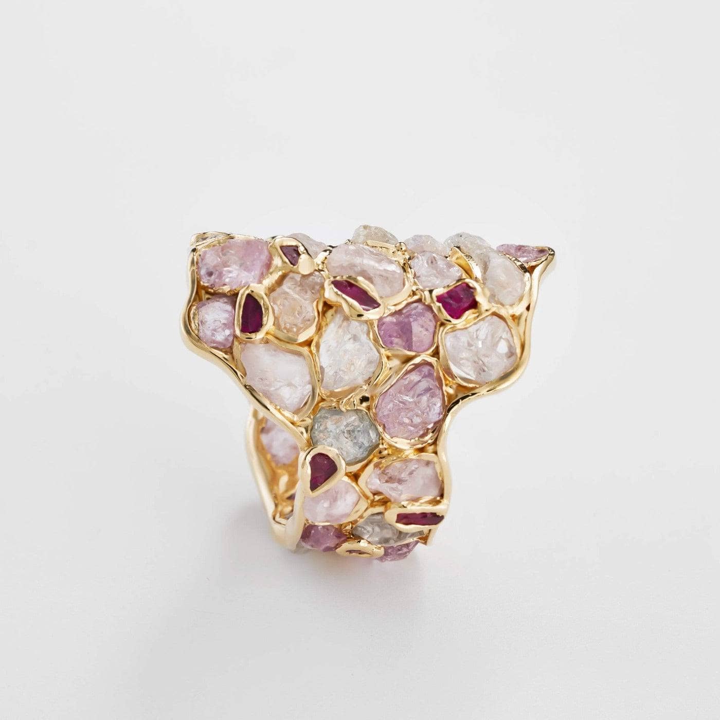 Nerissa Ruby and Spinel Ring GERMAN KABIRSKI