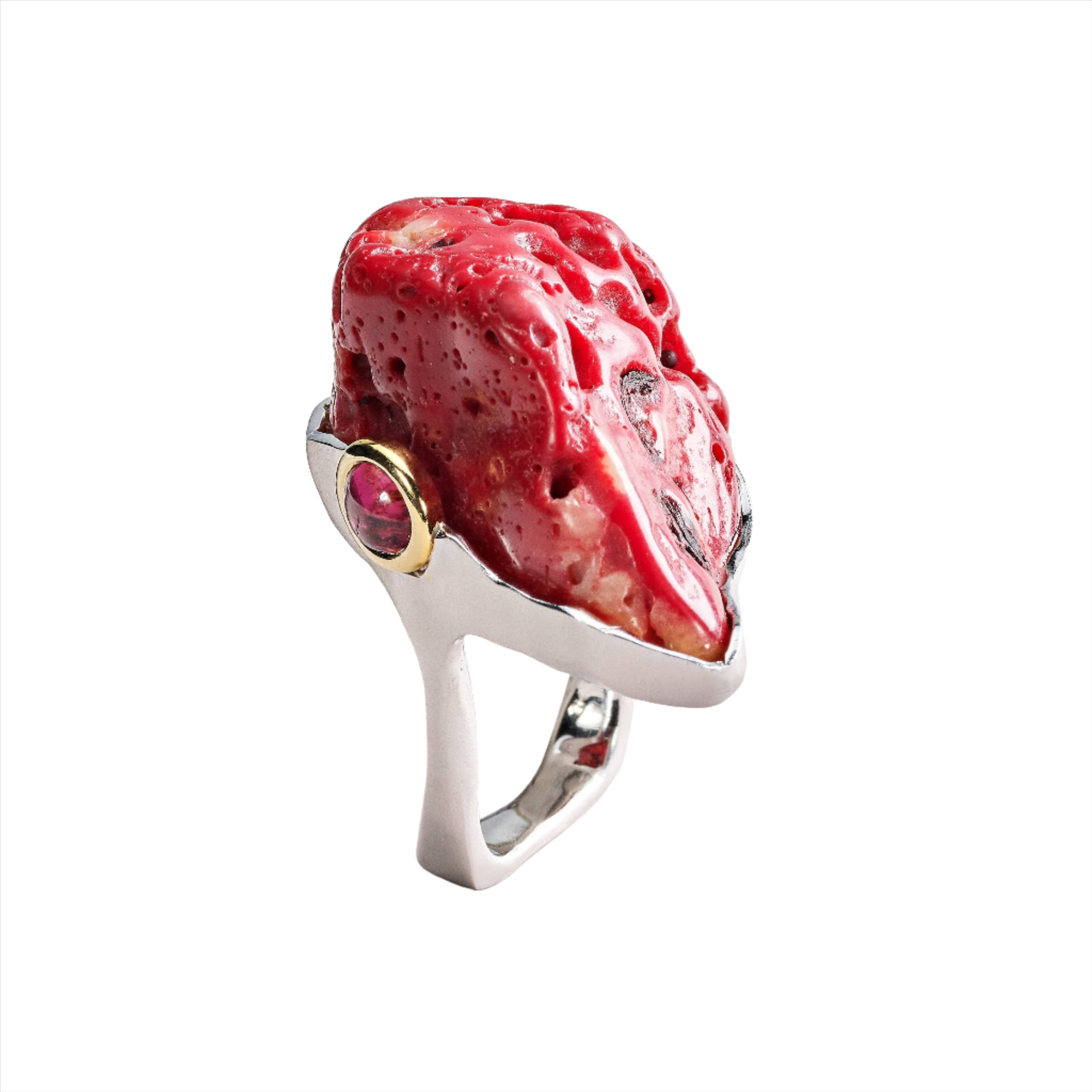 Nesir Coral Ring GERMAN KABIRSKI