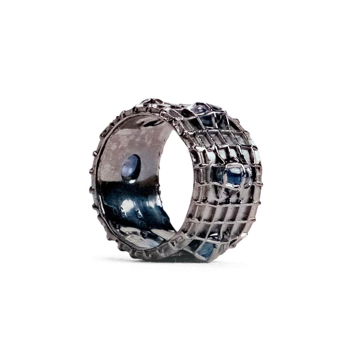 Nesta Blue Sapphire Ring GERMAN KABIRSKI