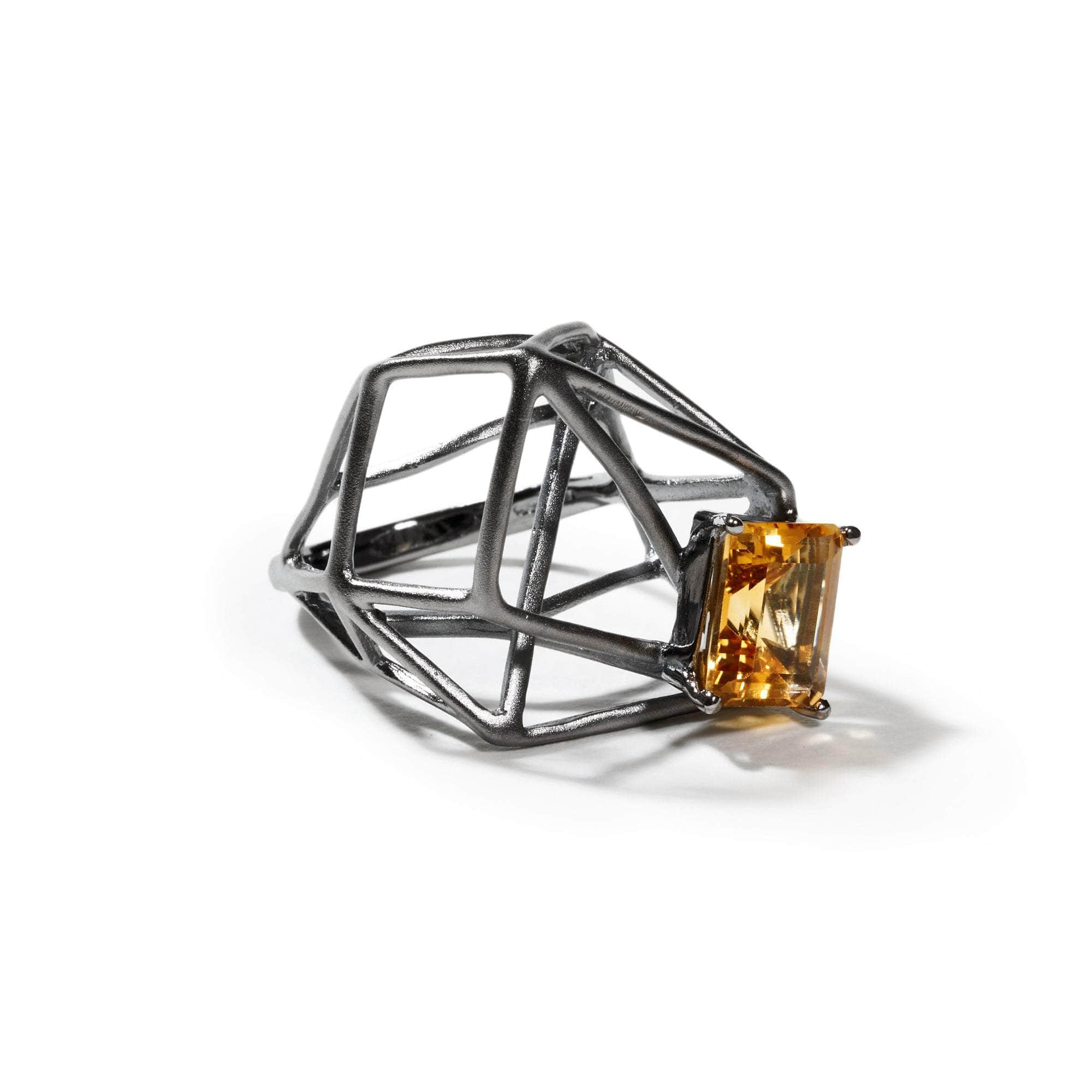 Nioch Citrine Ring GERMAN KABIRSKI