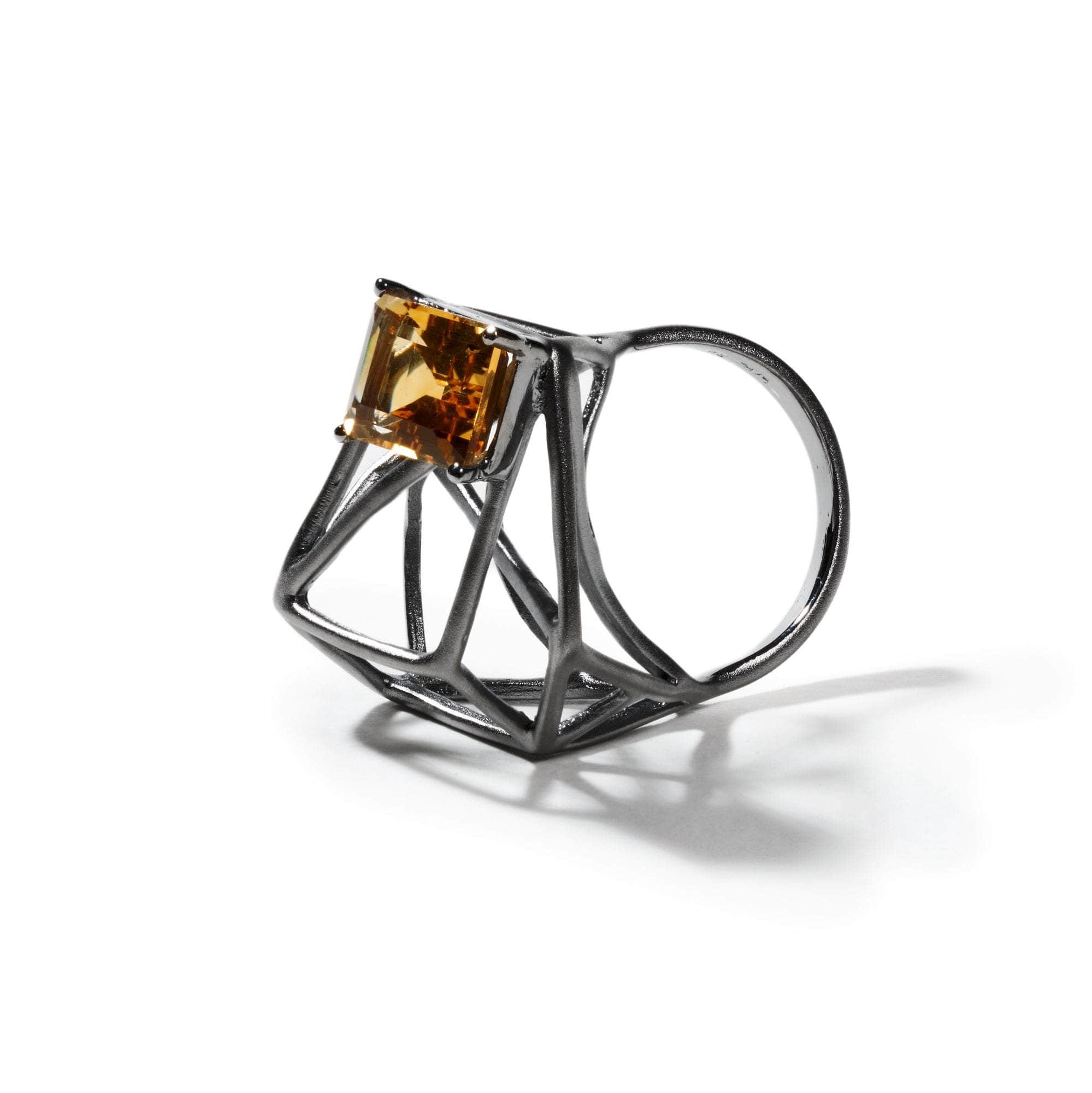 Nioch Citrine Ring GERMAN KABIRSKI