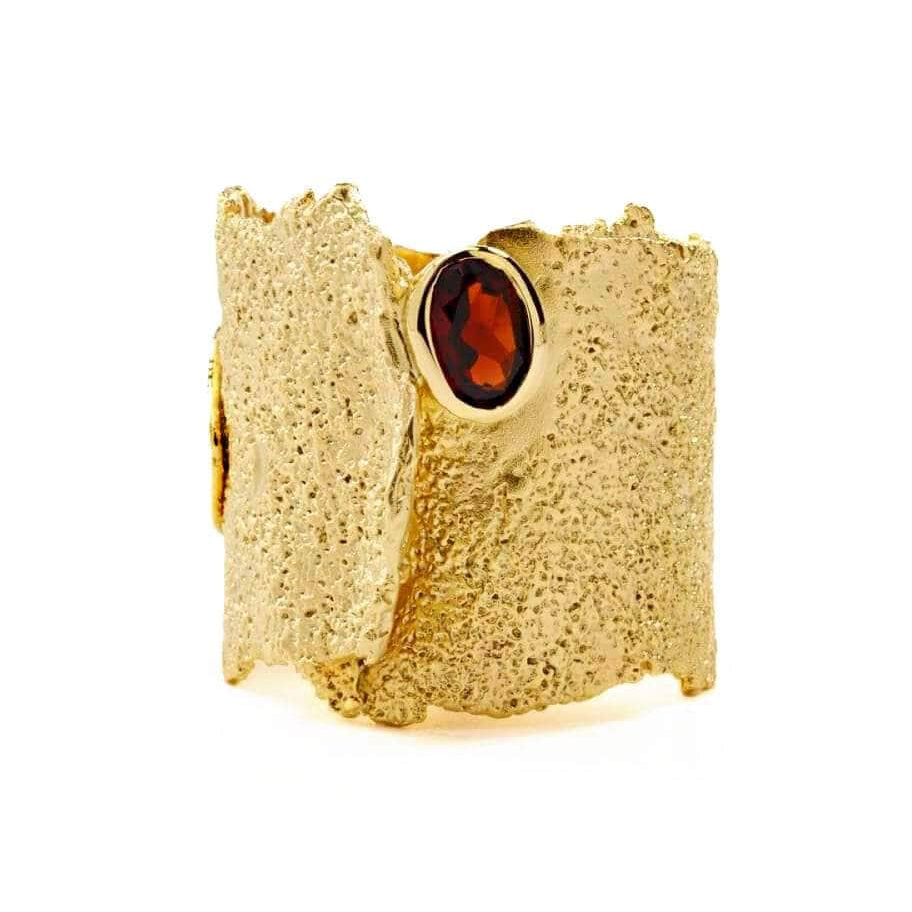 Otthild Garnet Ring GERMAN KABIRSKI