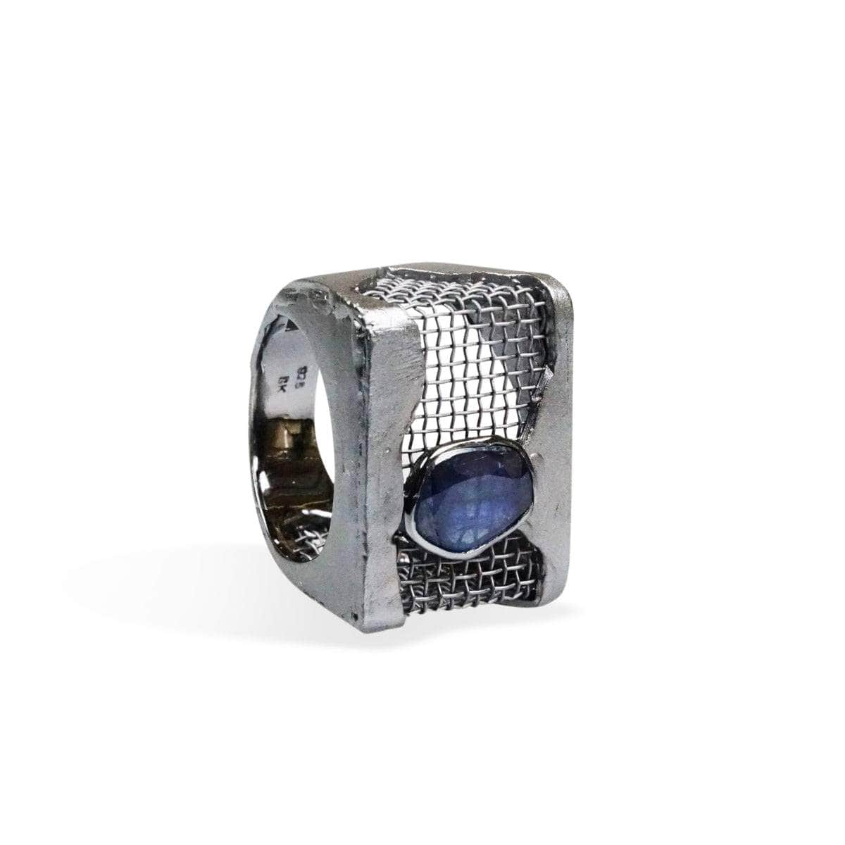 Reillis Blue Sapphire Ring GERMAN KABIRSKI