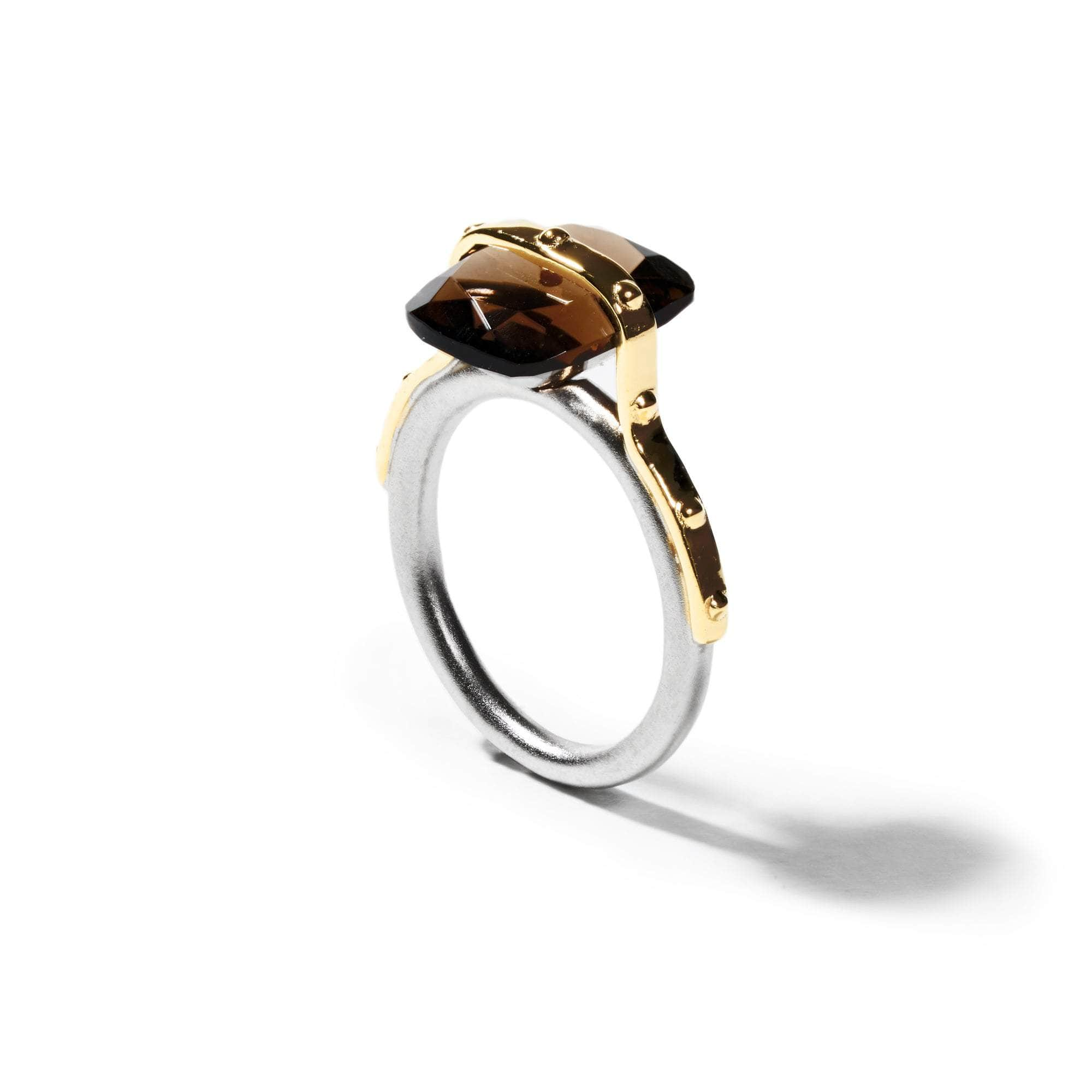 Safir Smoky Quartz Ring GERMAN KABIRSKI