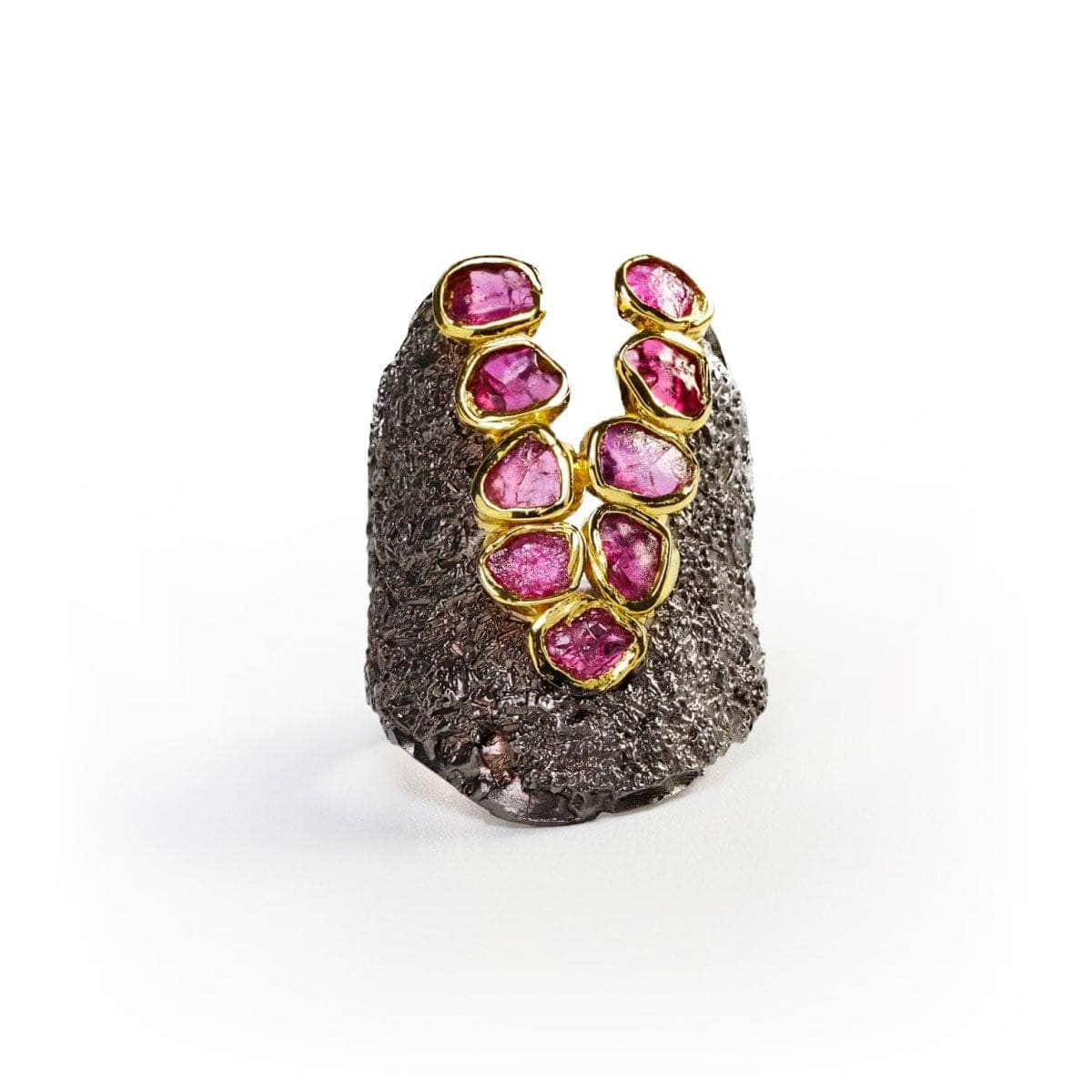 Siku Rough Ruby Ring GERMAN KABIRSKI