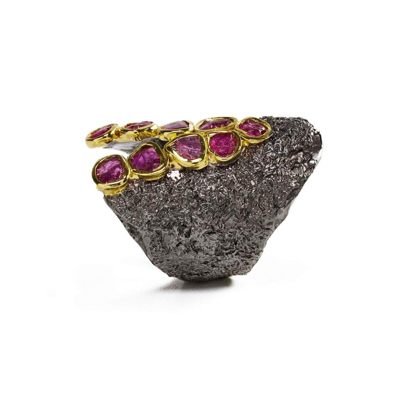 Siku Rough Ruby Ring GERMAN KABIRSKI