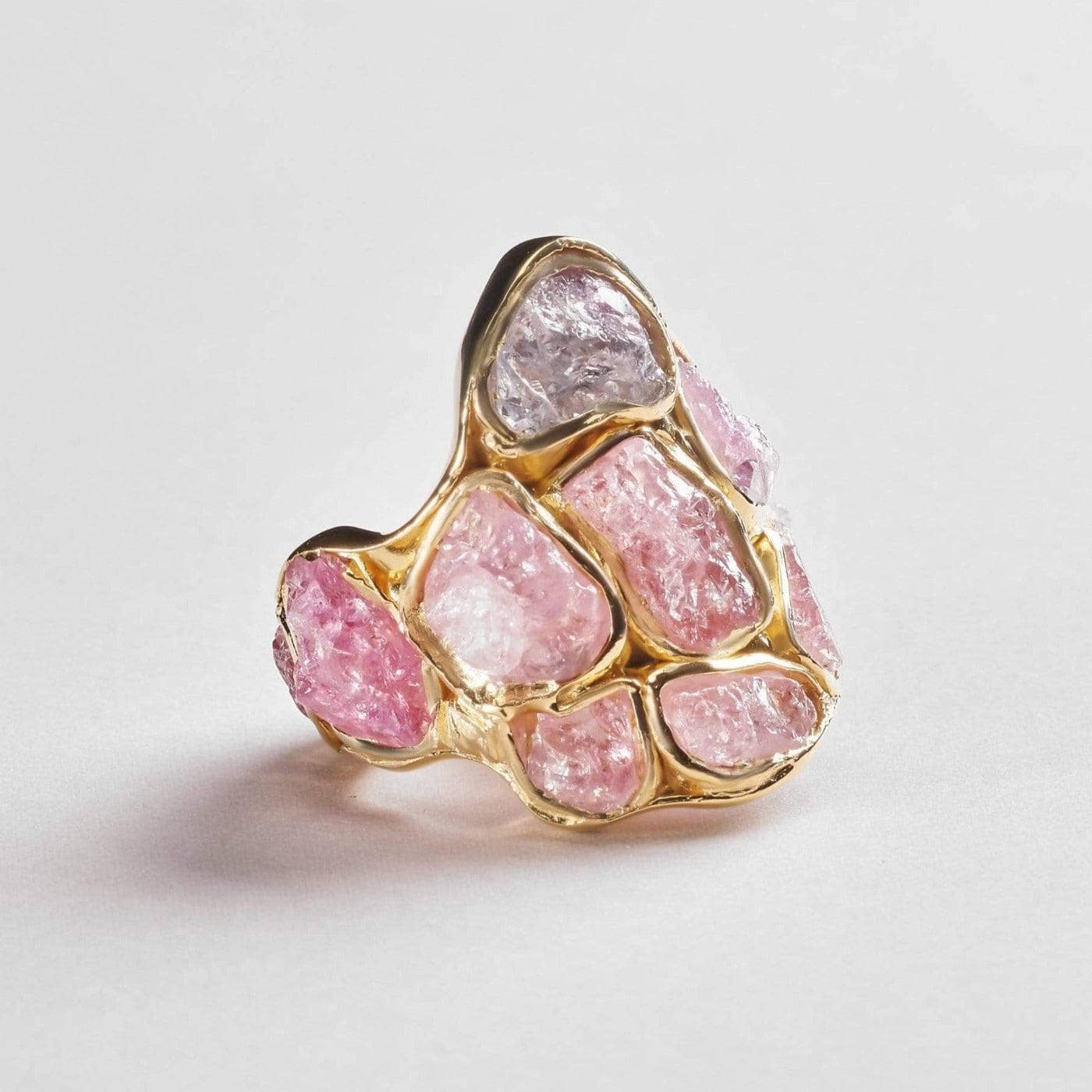 Tiara Spinel Pink Ring GERMAN KABIRSKI