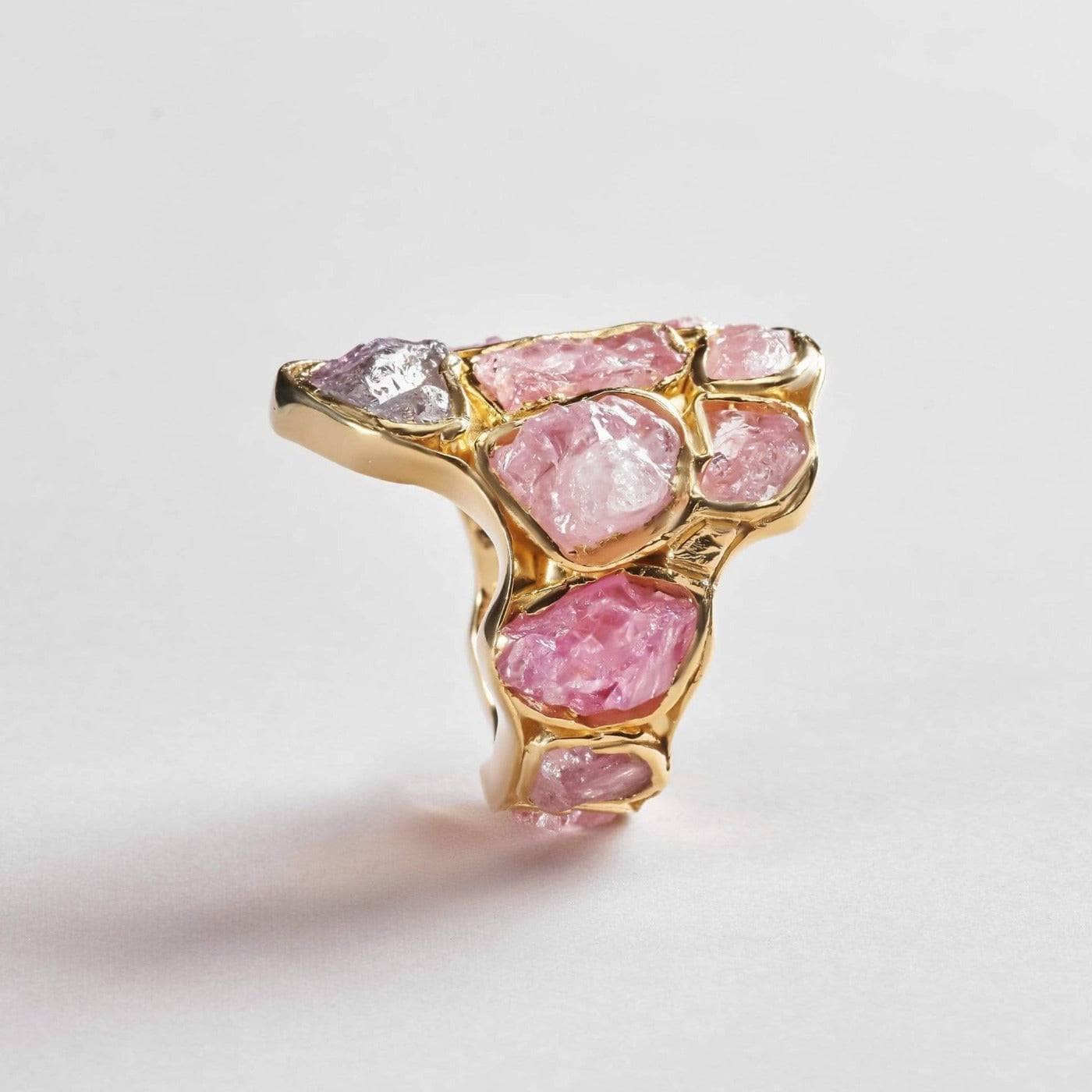 Tiara Spinel Pink Ring GERMAN KABIRSKI