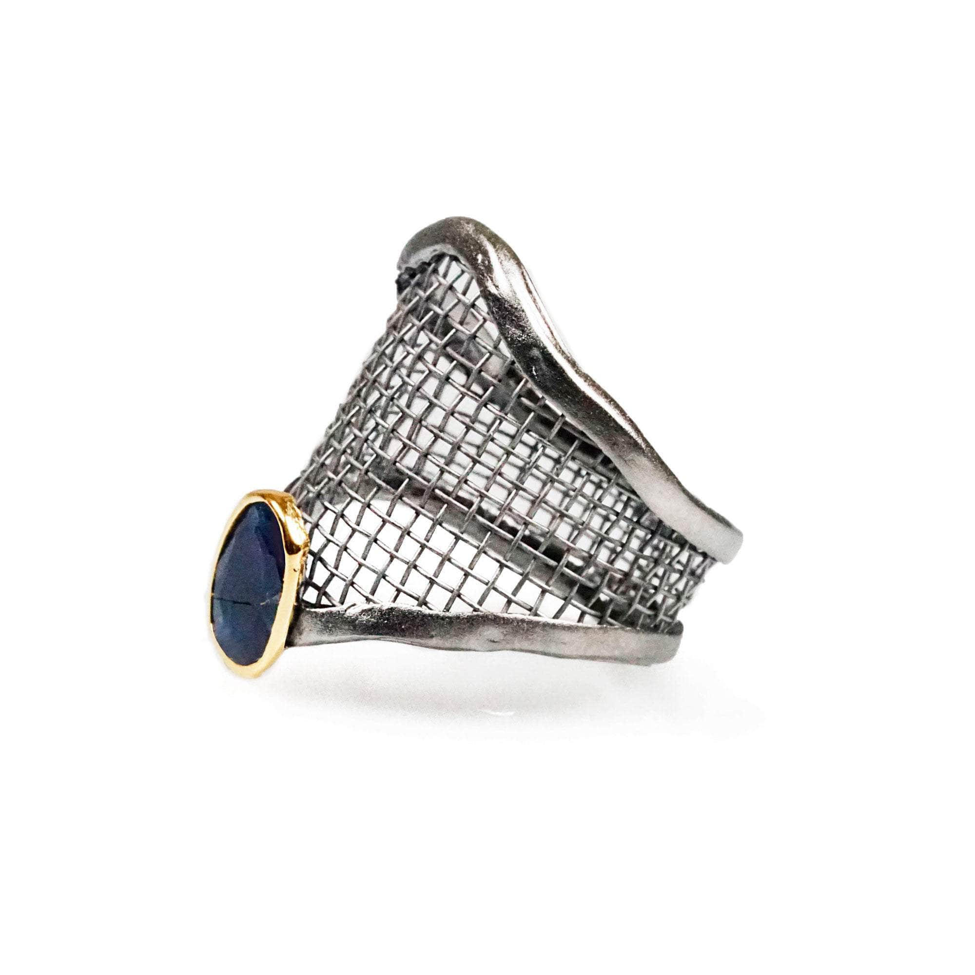 Tinklas Blue Sapphire Ring GERMAN KABIRSKI