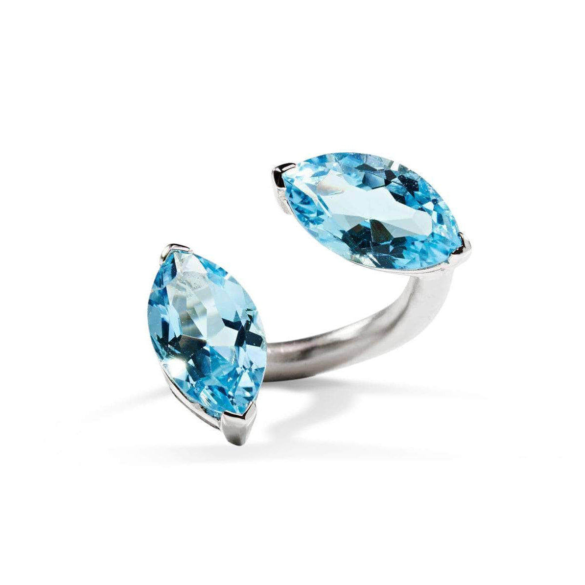 Torto Blue Topaz Ring GERMAN KABIRSKI